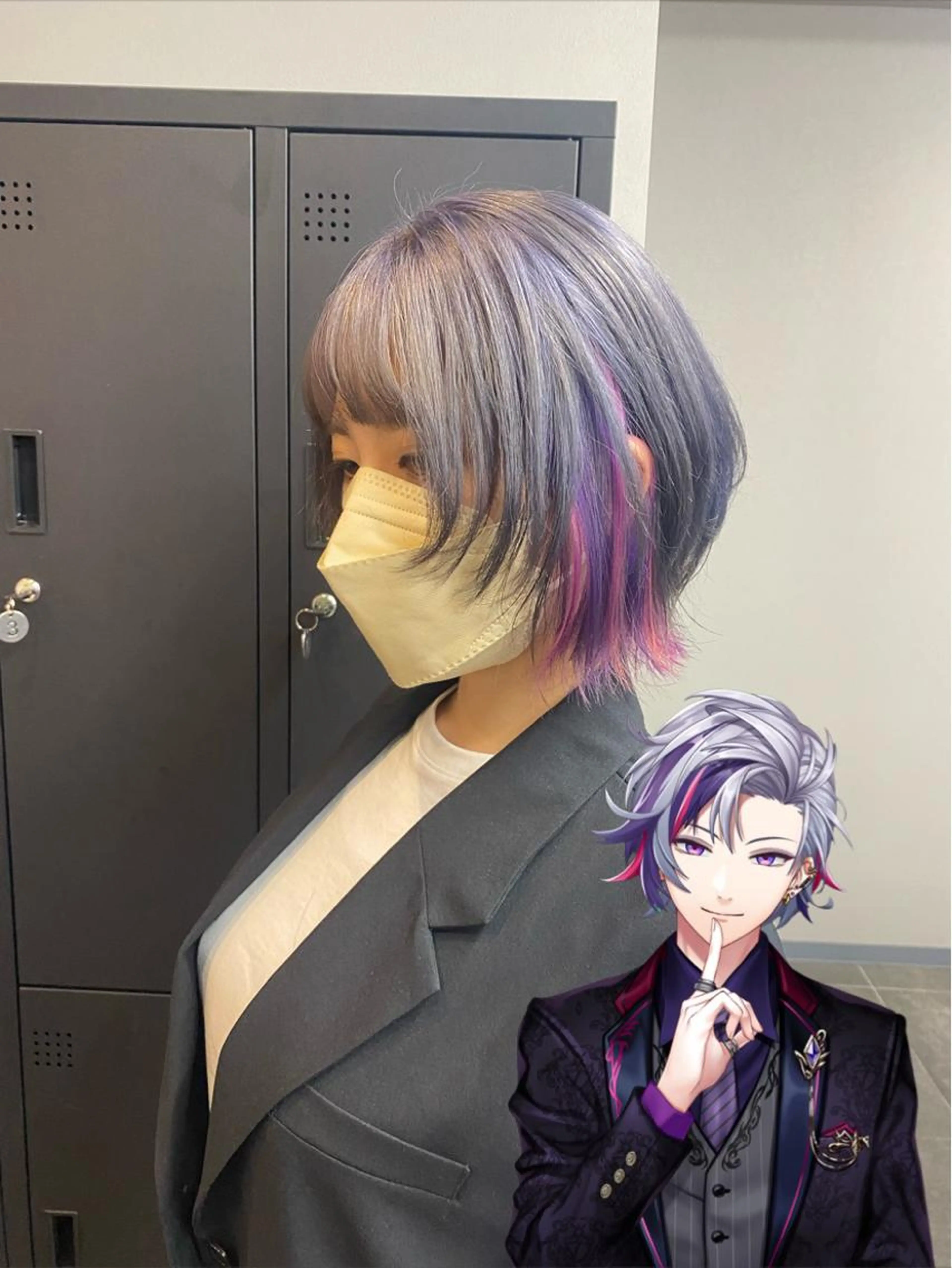 💎アニメカラー💎2.5Ｄカラー♡【推しや、イベント】など個性豊かなキャラクターとお揃いヘアカラーしましょう🥰の写真