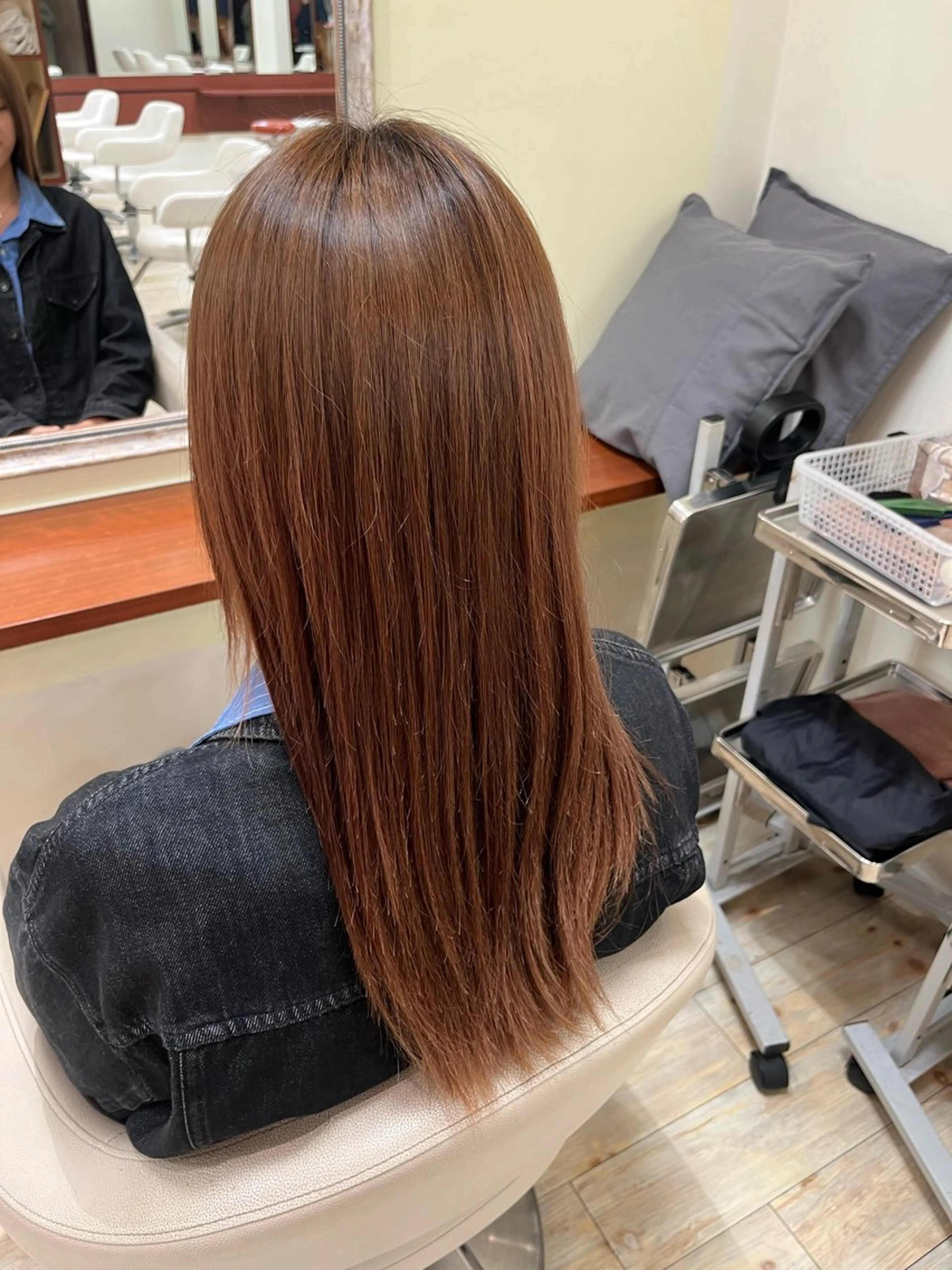 ロング トリートメント カット ヘアカラー insence二子玉川所属・モデル様募集中🤍 rukaのヘアスタイル