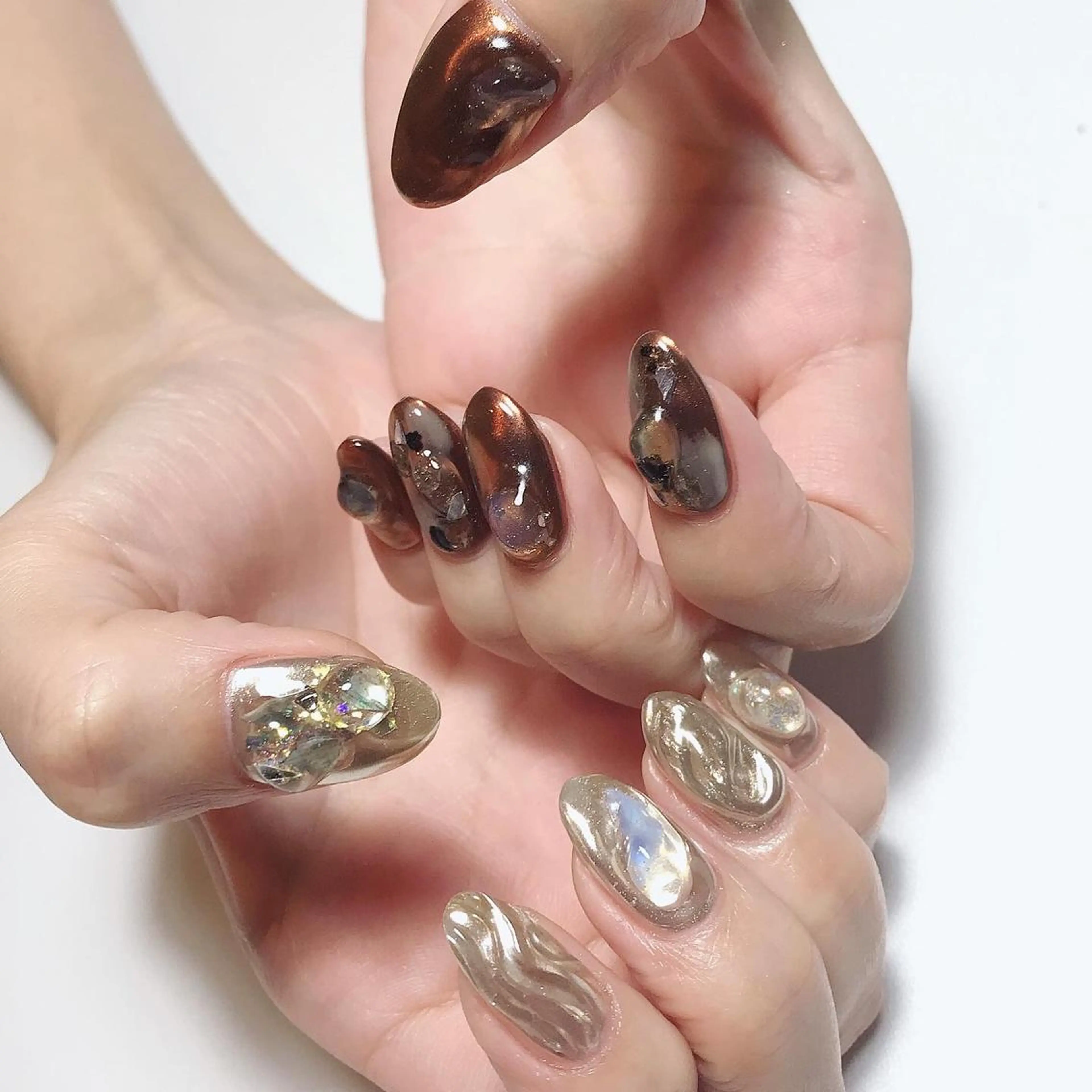 ネイル ニュアンスネイル ハンドネイル Nakazawa Mayuのネイルデザイン