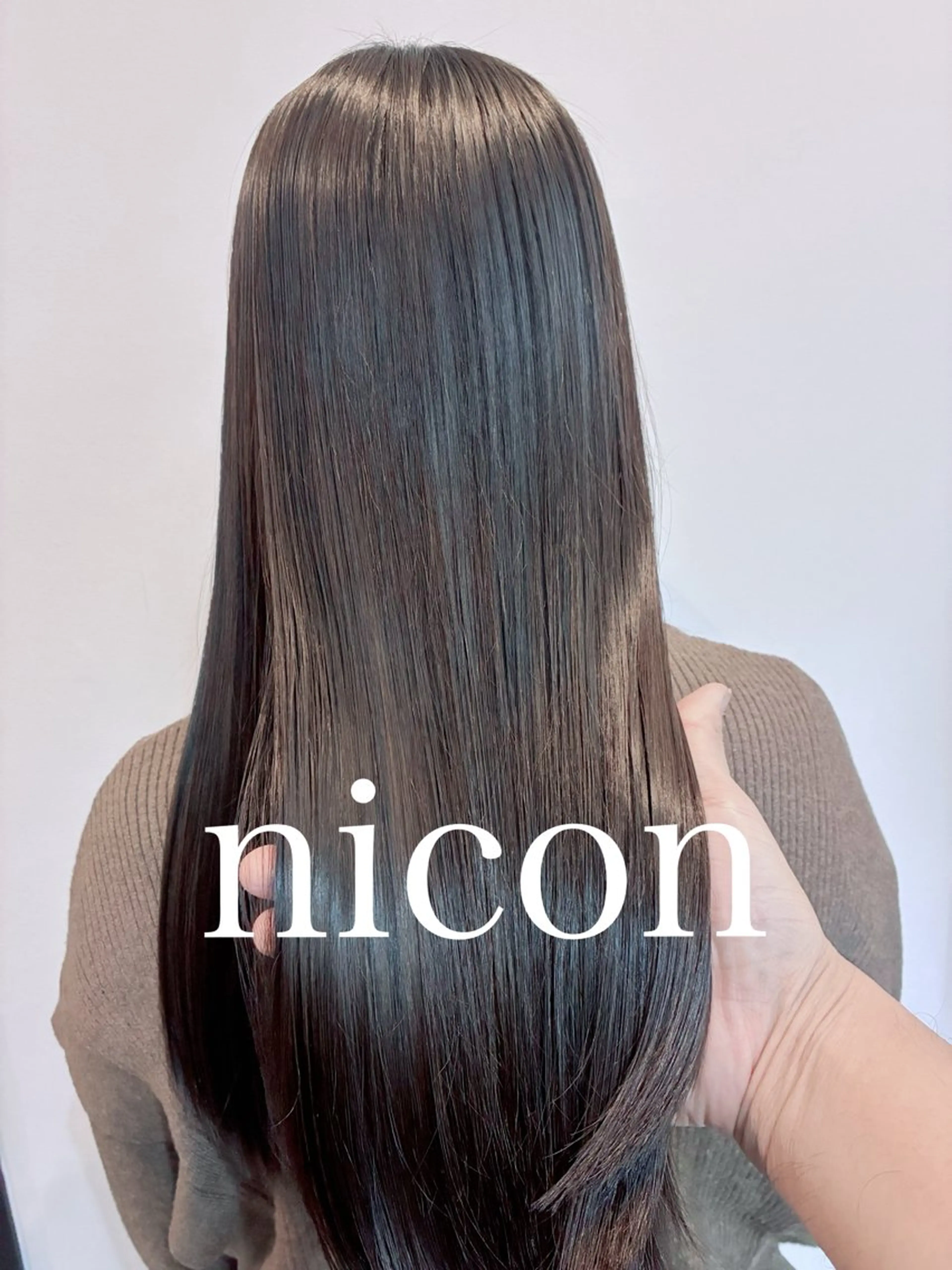 ロング 髪質改善 髪質改善カラーのヘアスタイル