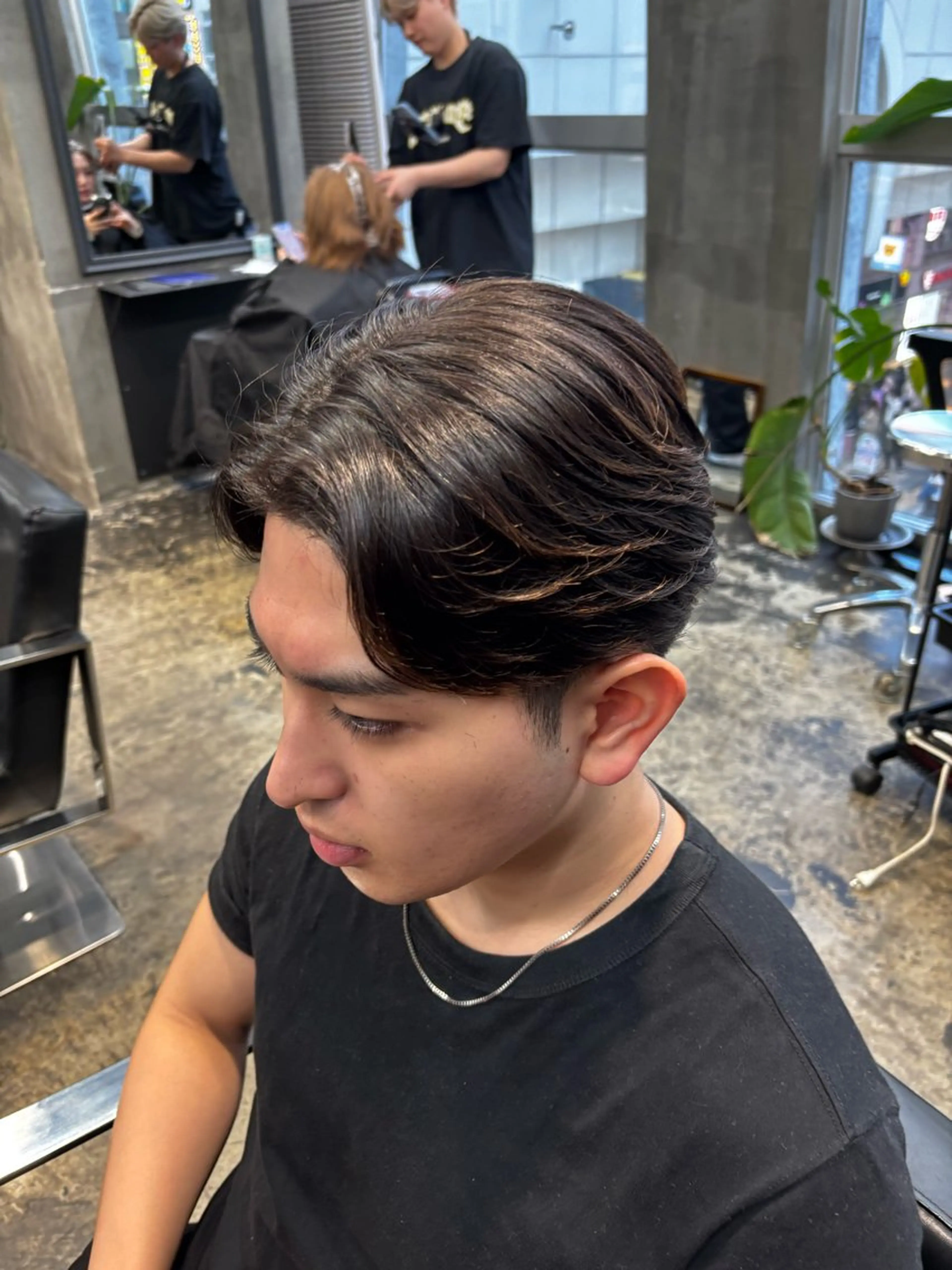 ショート メンズ 縮毛矯正 川尻 竜正のヘアスタイル