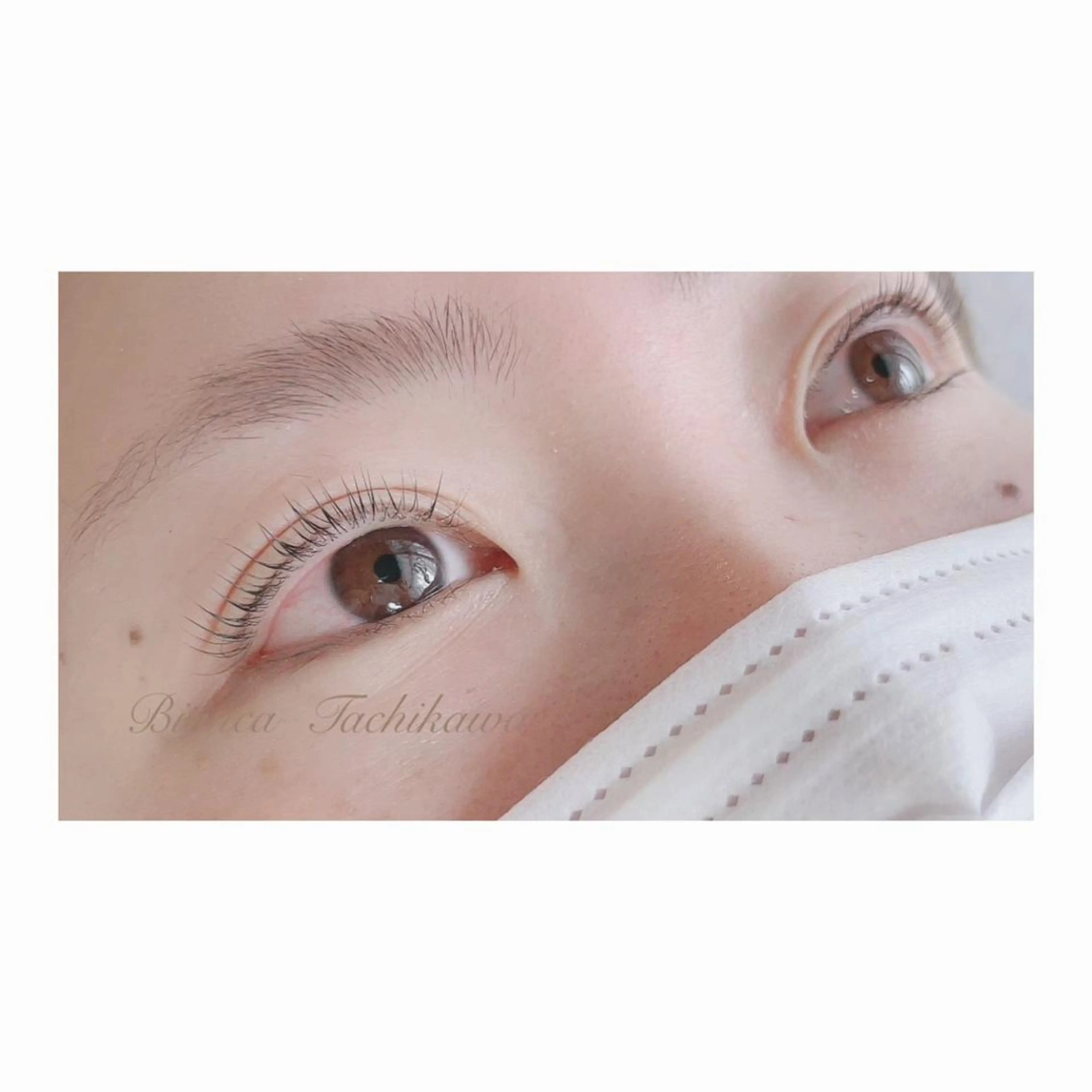 マツエク・マツパ アイブロウ パリジェンヌラッシュリフト マツパ Bianca阿佐ヶ谷 かやしま🫧のマツエク・マツパデザイン