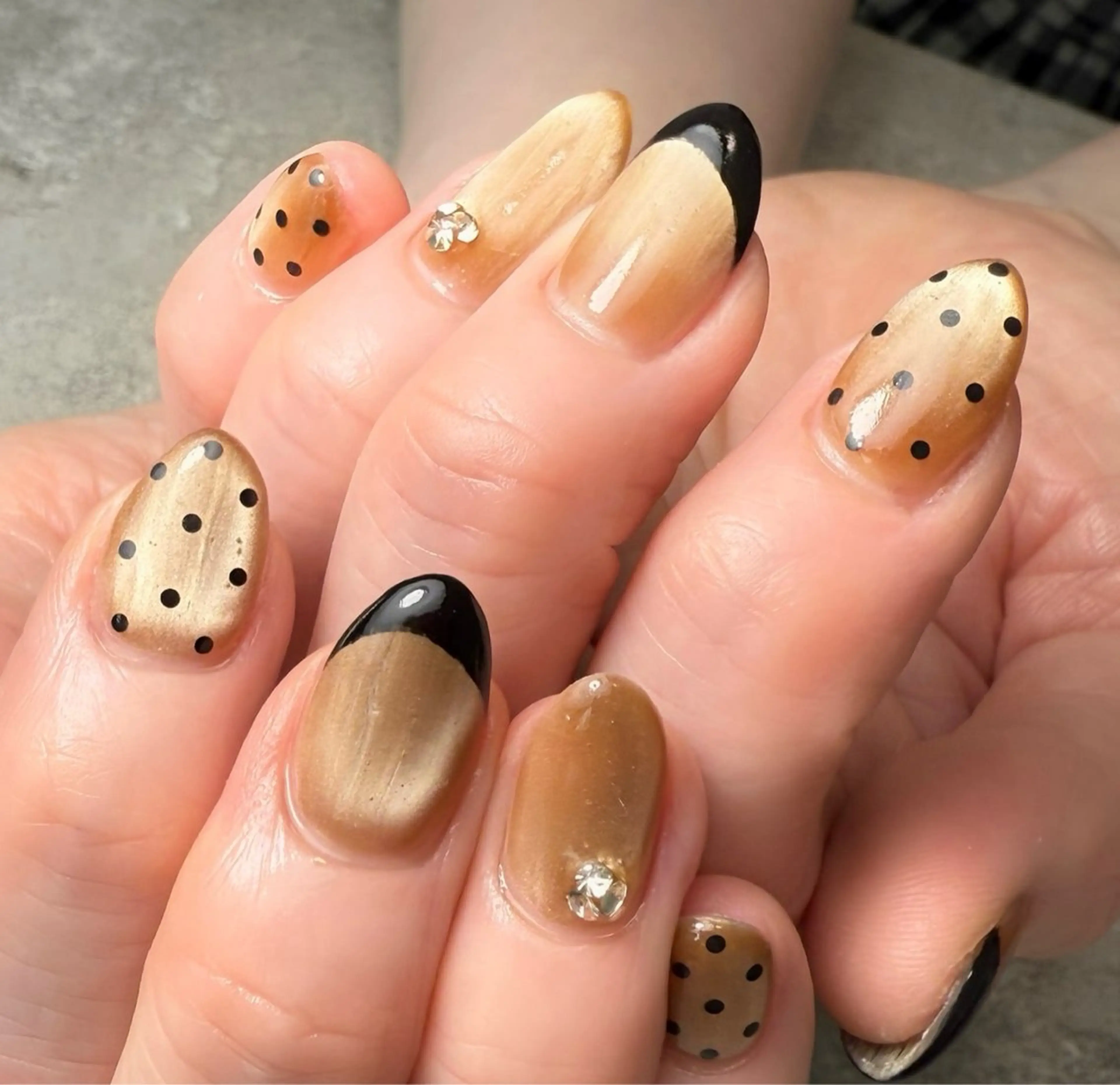 ネイル ドット マグネットネイル ハンドネイル Narumi nailのネイルデザイン