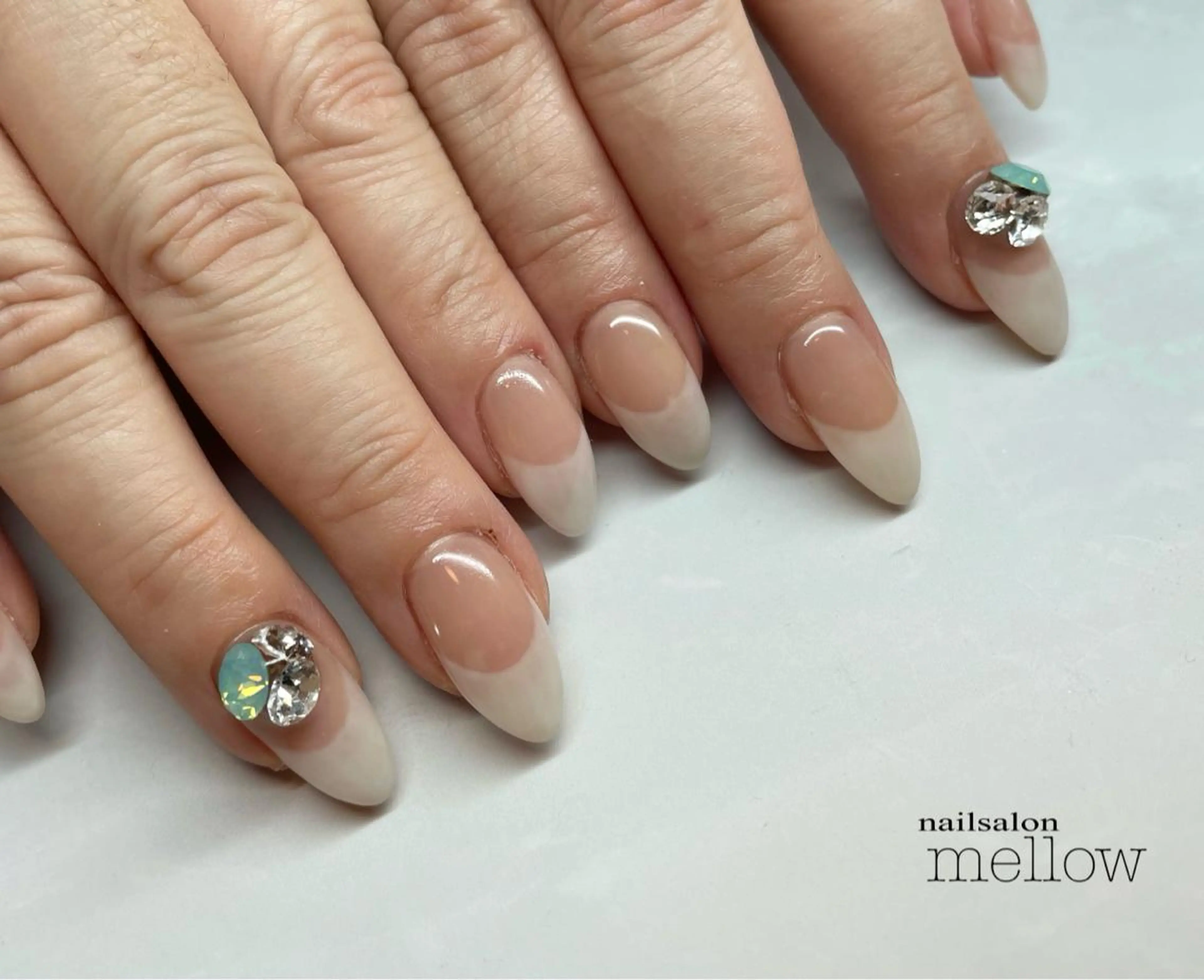 ネイル フレンチネイル 大山 浩美のネイルデザイン