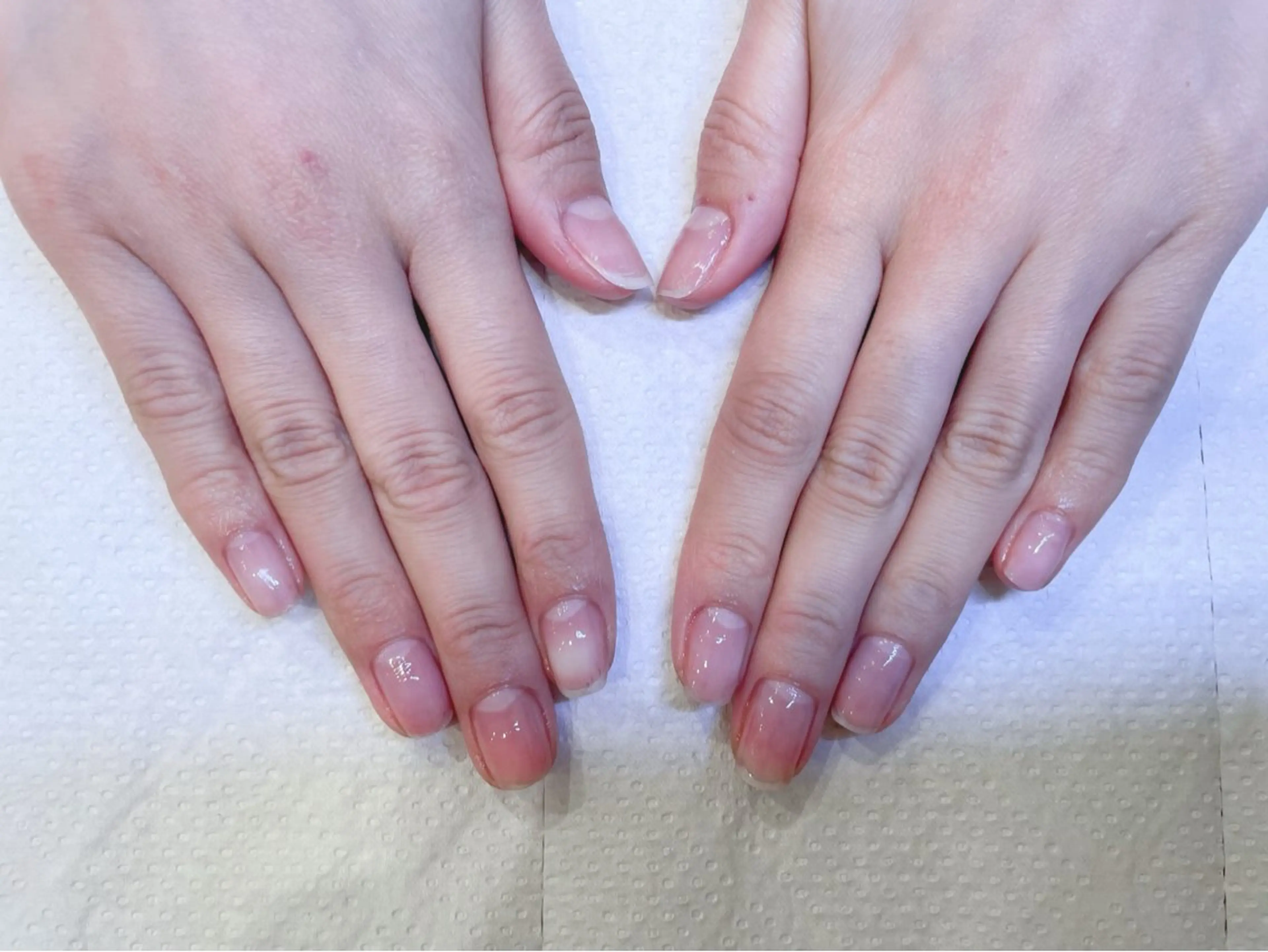 ネイル クリアネイル 藤木 裕未のネイルデザイン