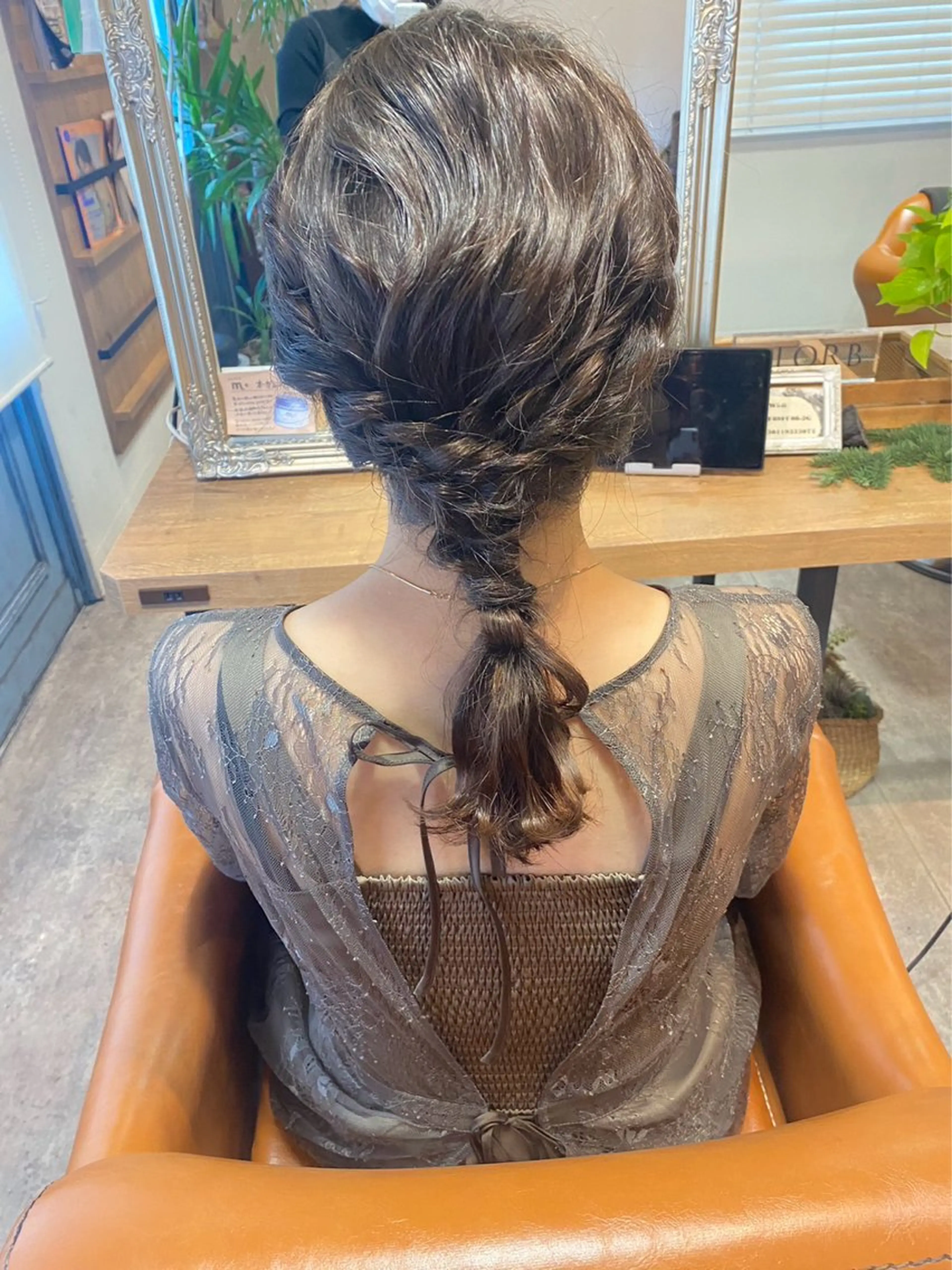 ミディアム ヘアセット ボブ/暖色/透明 感カラー/Sachiのヘアスタイル