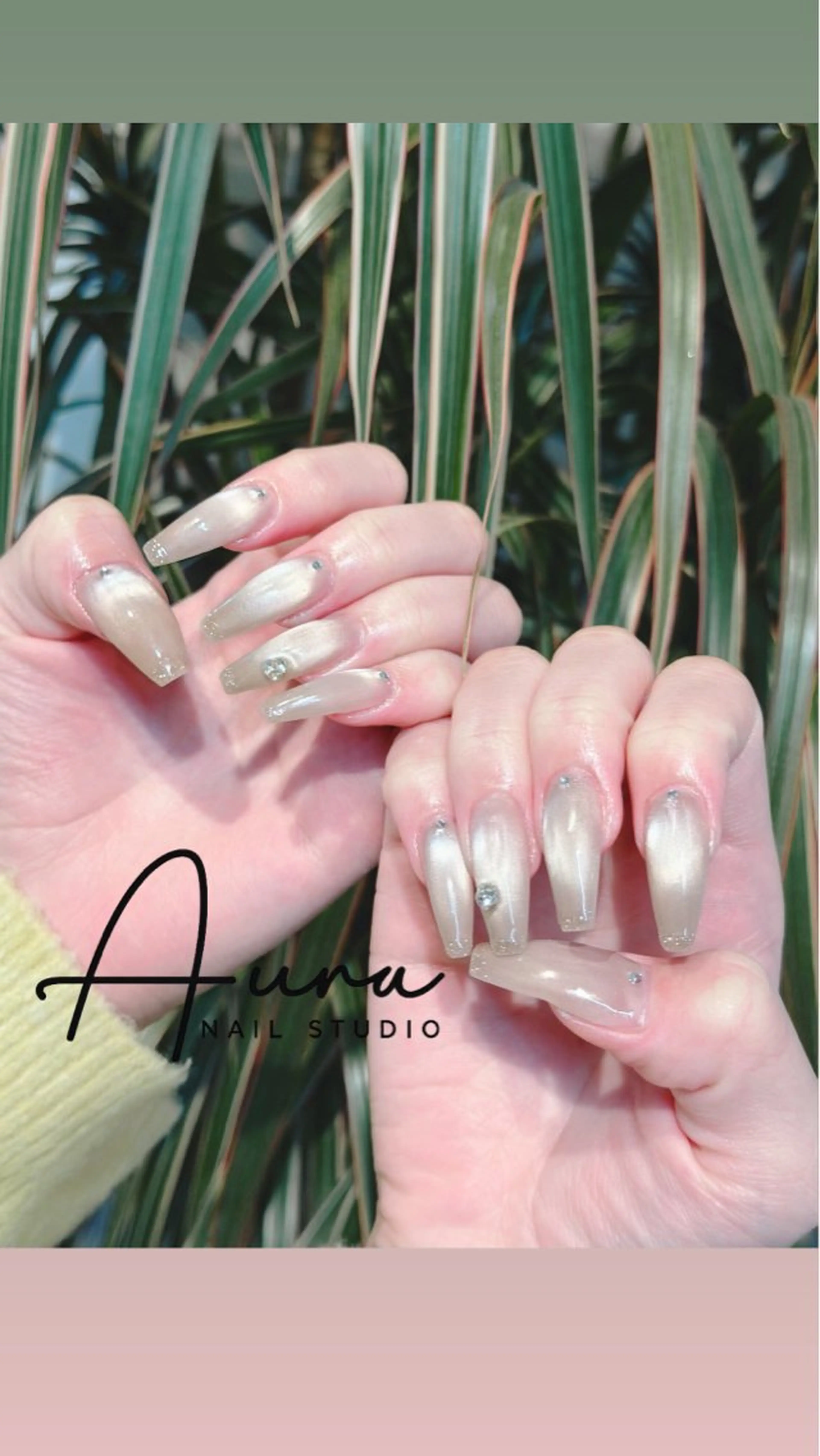 ネイル Aura Nail HanNaのネイルデザイン
