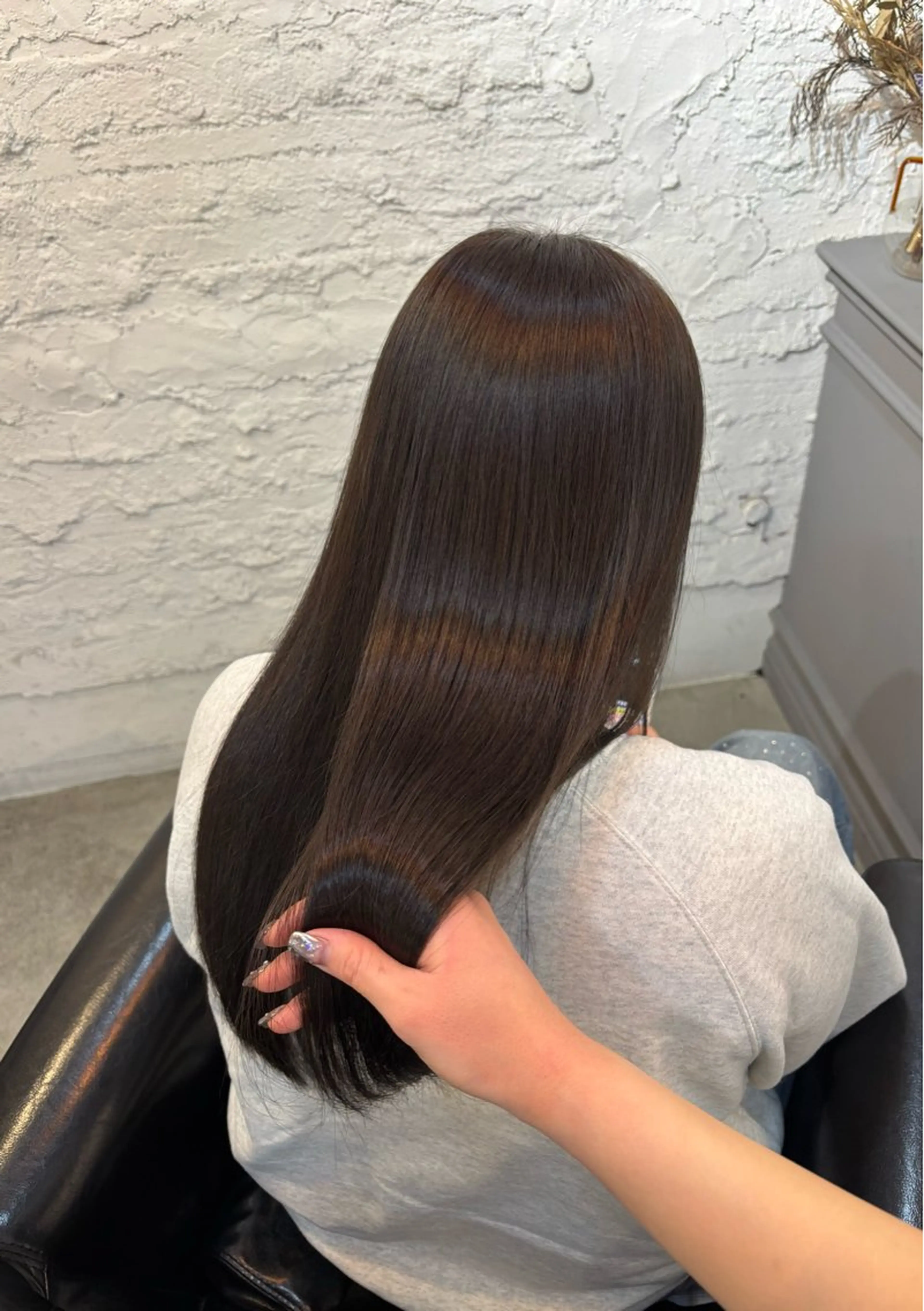 ロング カラー 関口 玲那のヘアスタイル