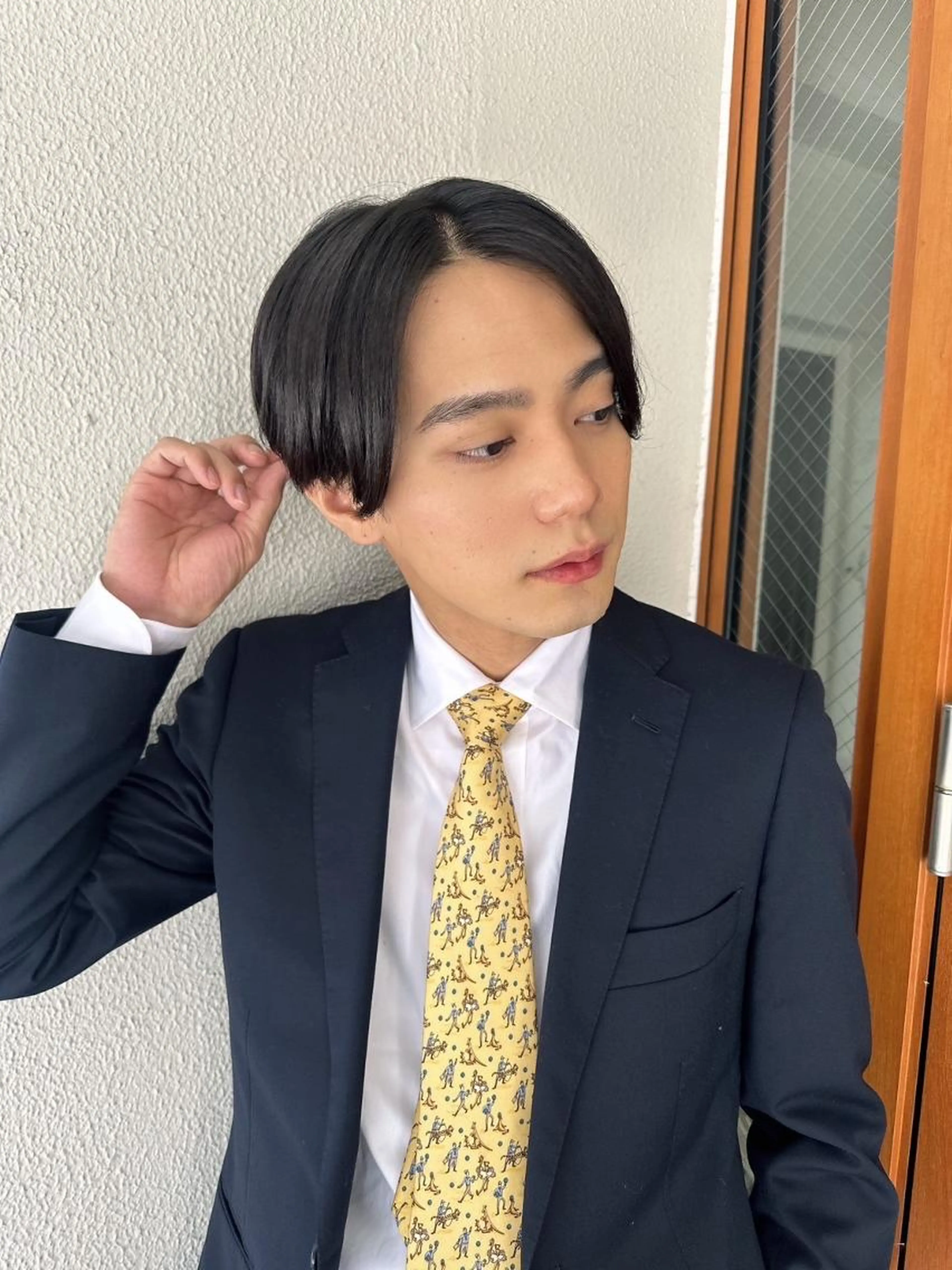 【メンズメニュー】デザインカット＋スタイリングアドバイス付き　￥4400→￥2700の写真