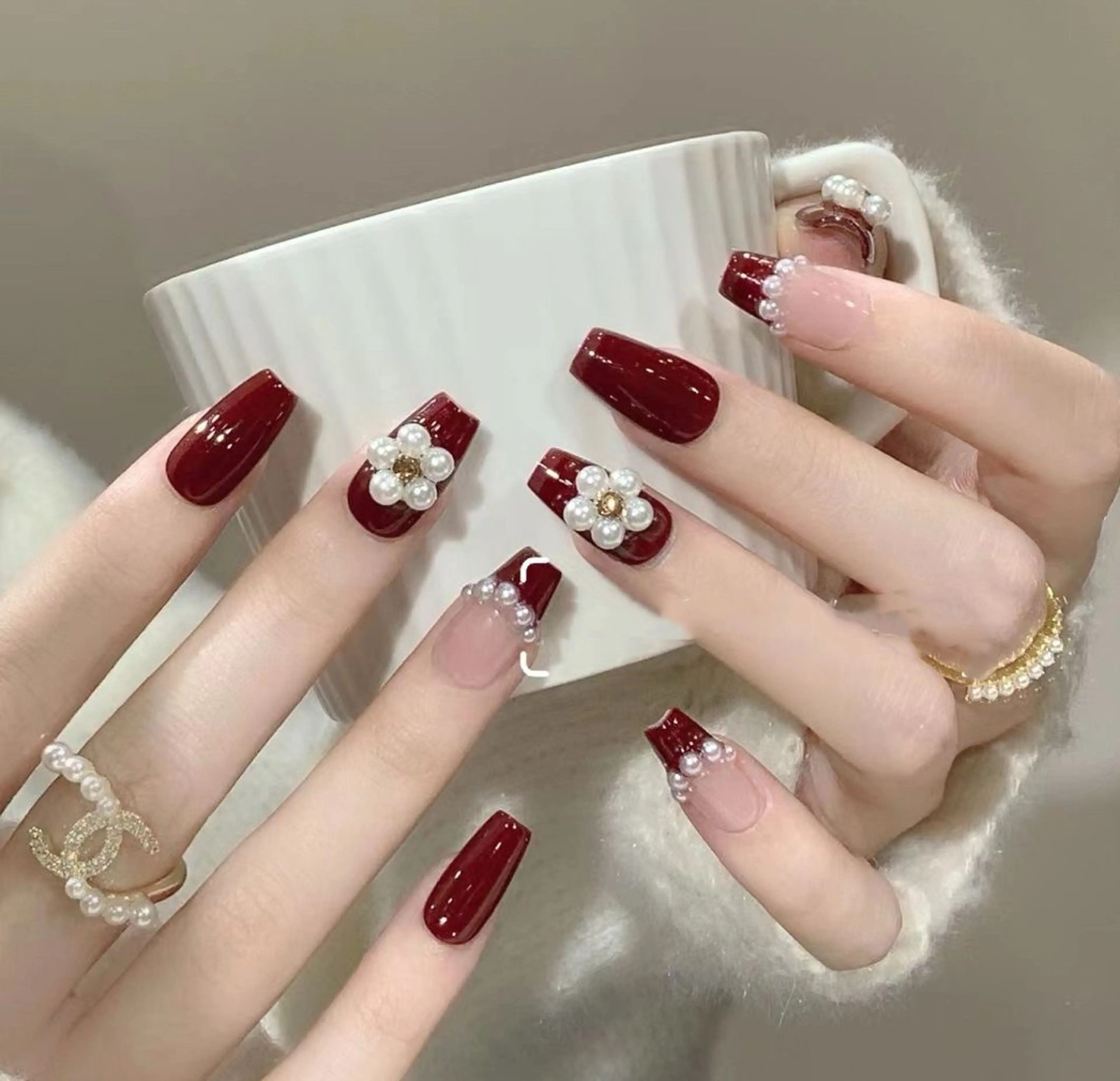 ネイル アートネイル 長さ出し ジェルネイル マグネットネイル ニュアンスネイル Kanao_ CloudyChanのネイルデザイン