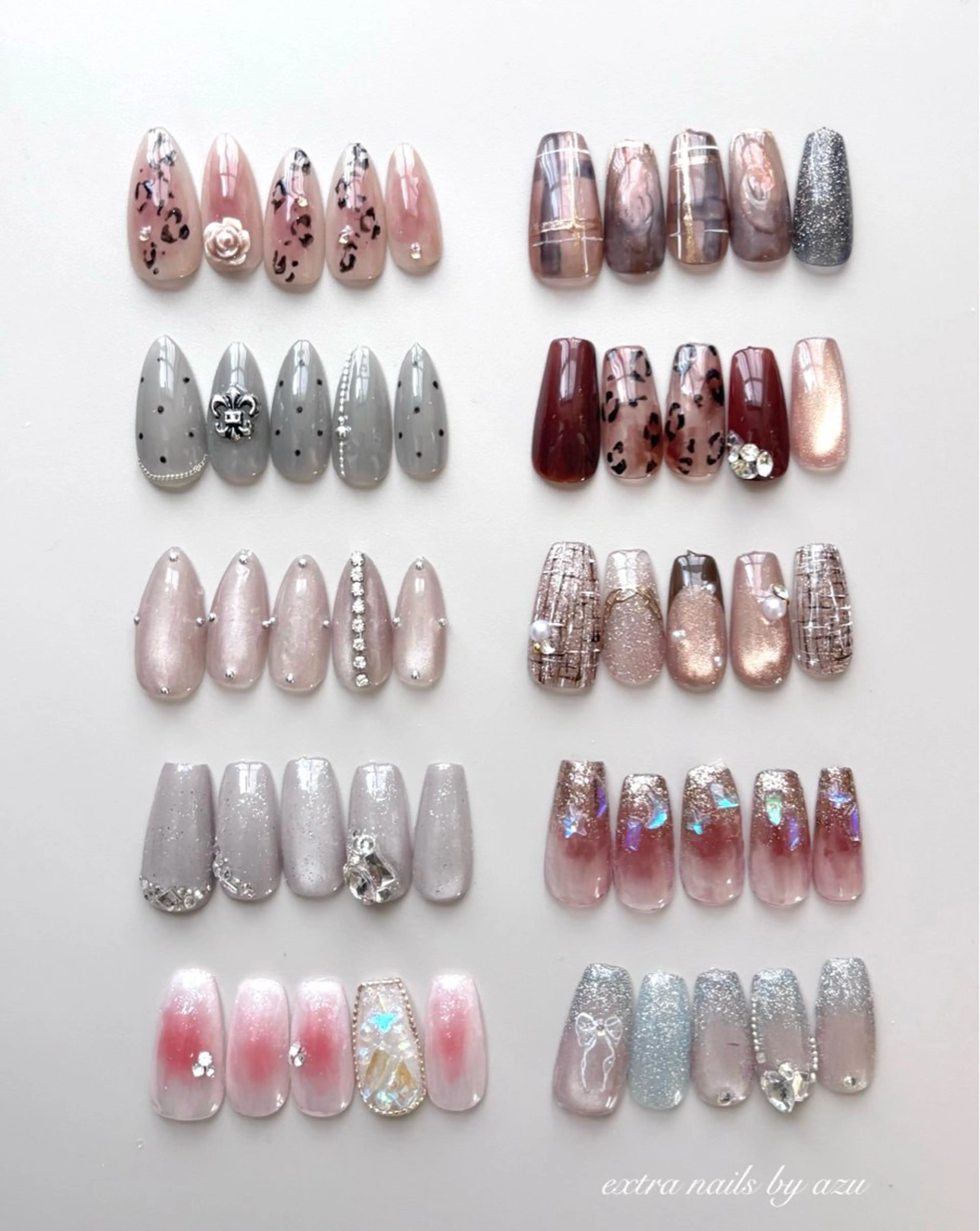 ネイル アートネイル ハンドネイル extranails ／lemellaのネイルデザイン