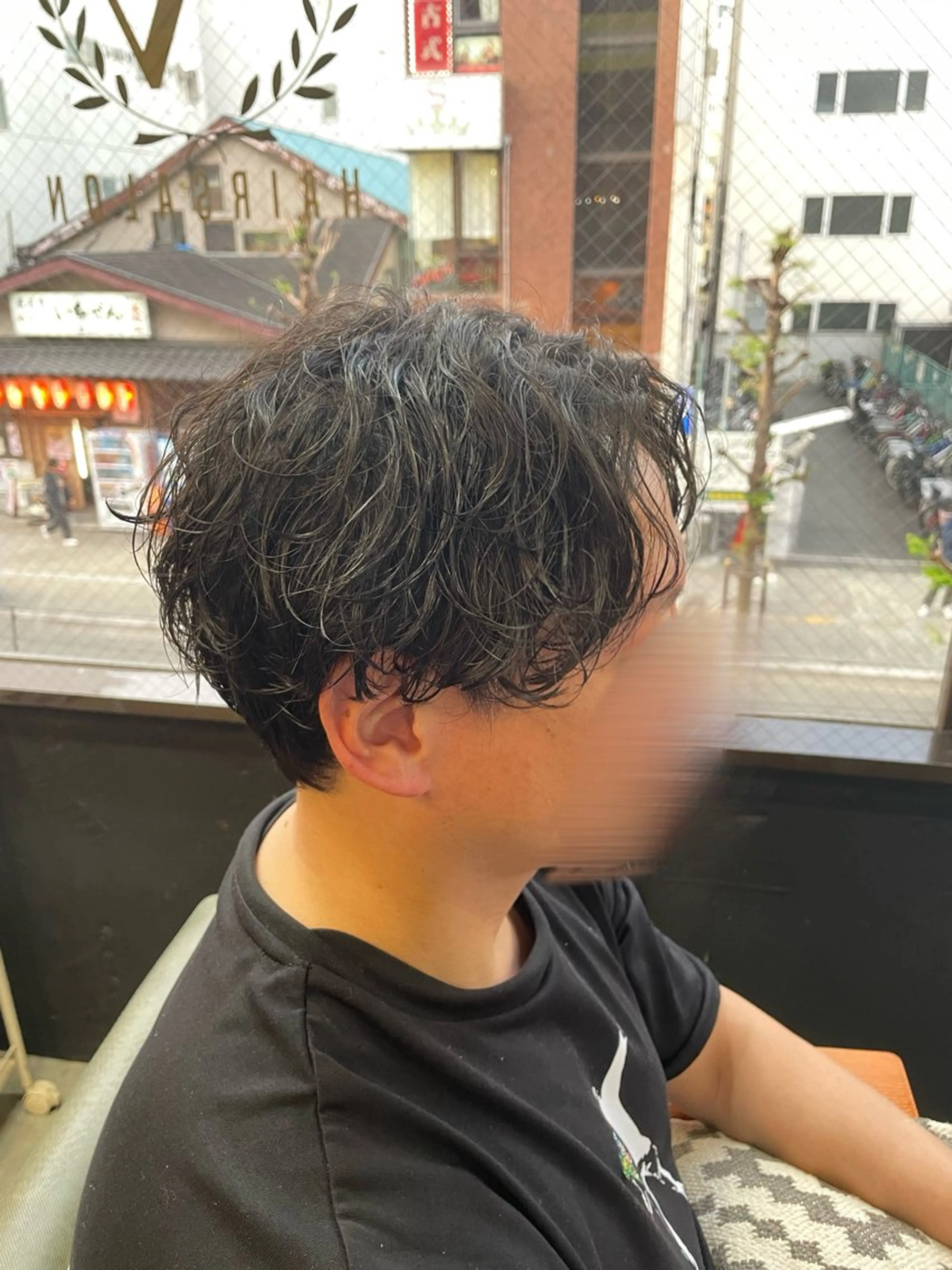 ショート パーマ メンズ メンズパーマ カット パーマ メンズ特化美容師 /yuumaのヘアスタイル