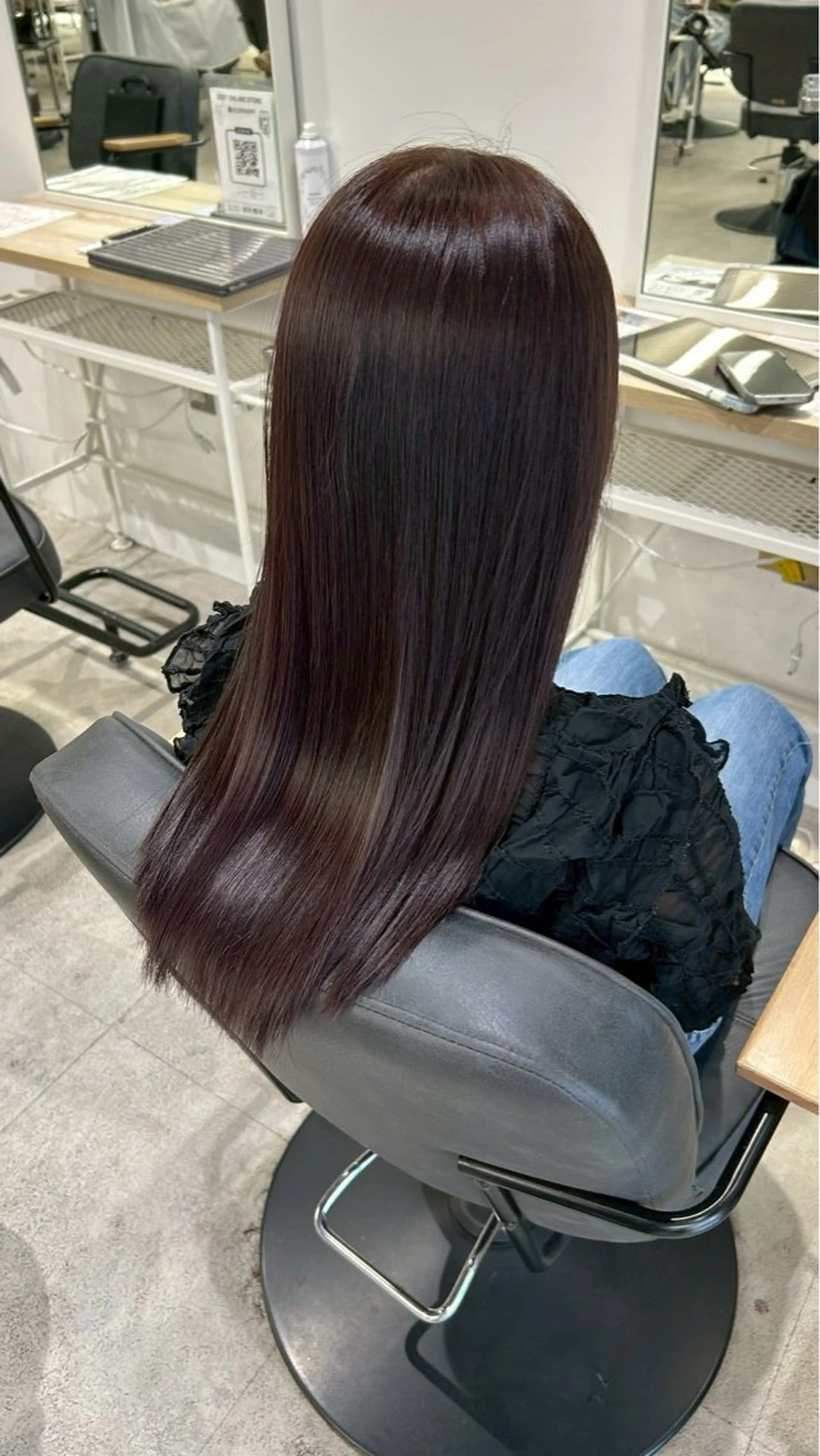 ロング カラー ヘアカラー himari💜 暖色/レイヤーカットのヘアスタイル