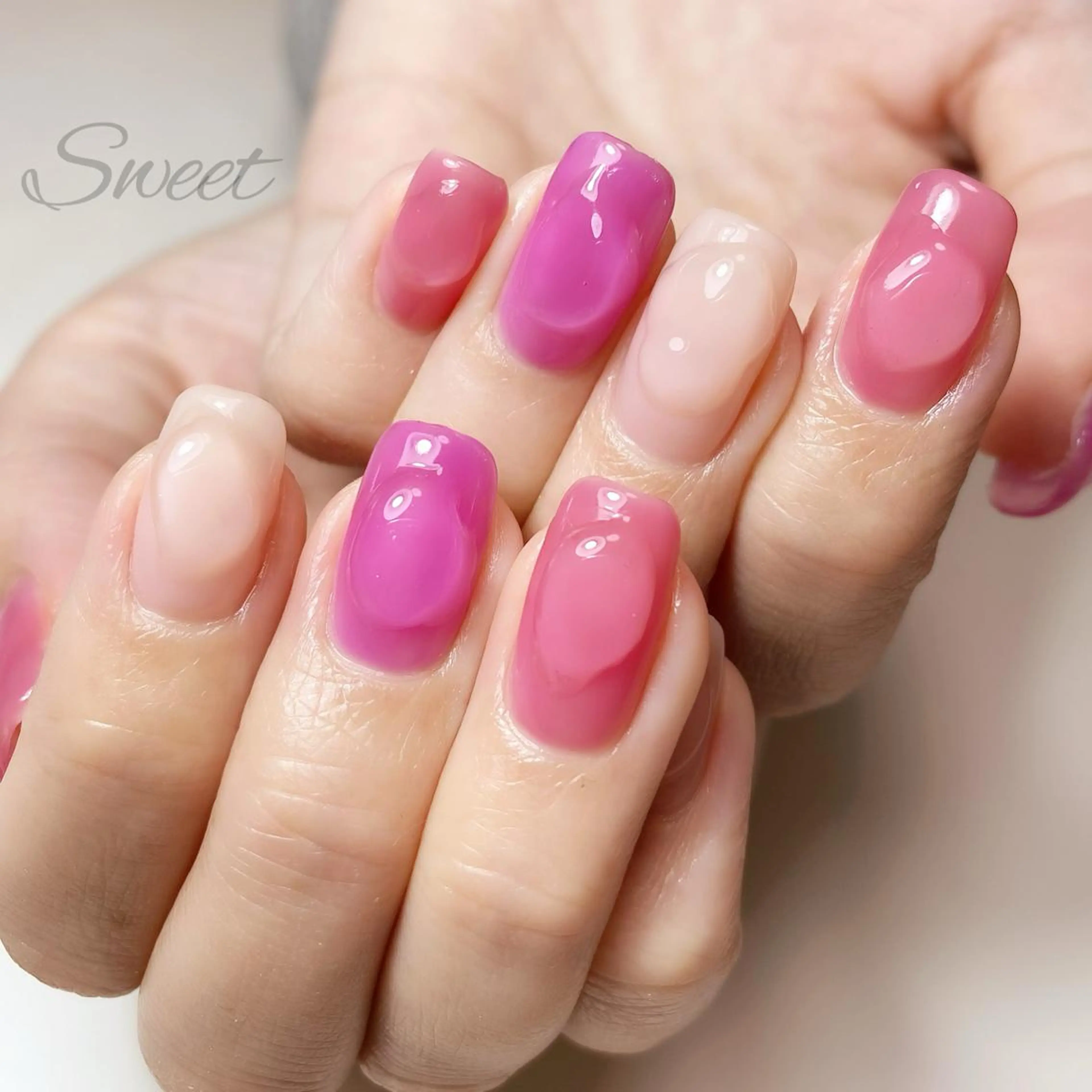 ネイル sweet 仲野陽子のネイルデザイン