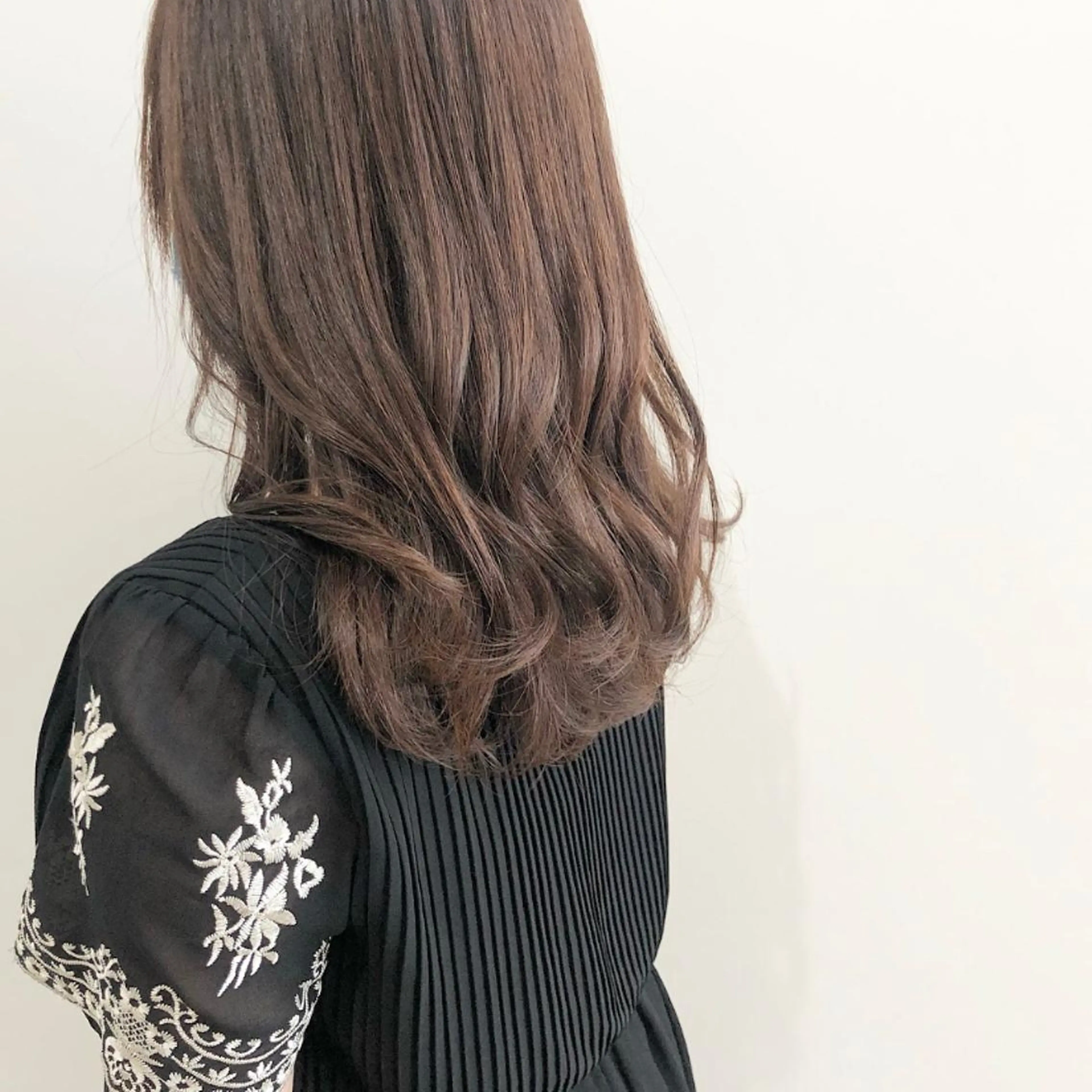 ミディアム カラー お洒落パーマ/ 艶カラー/michiのヘアスタイル