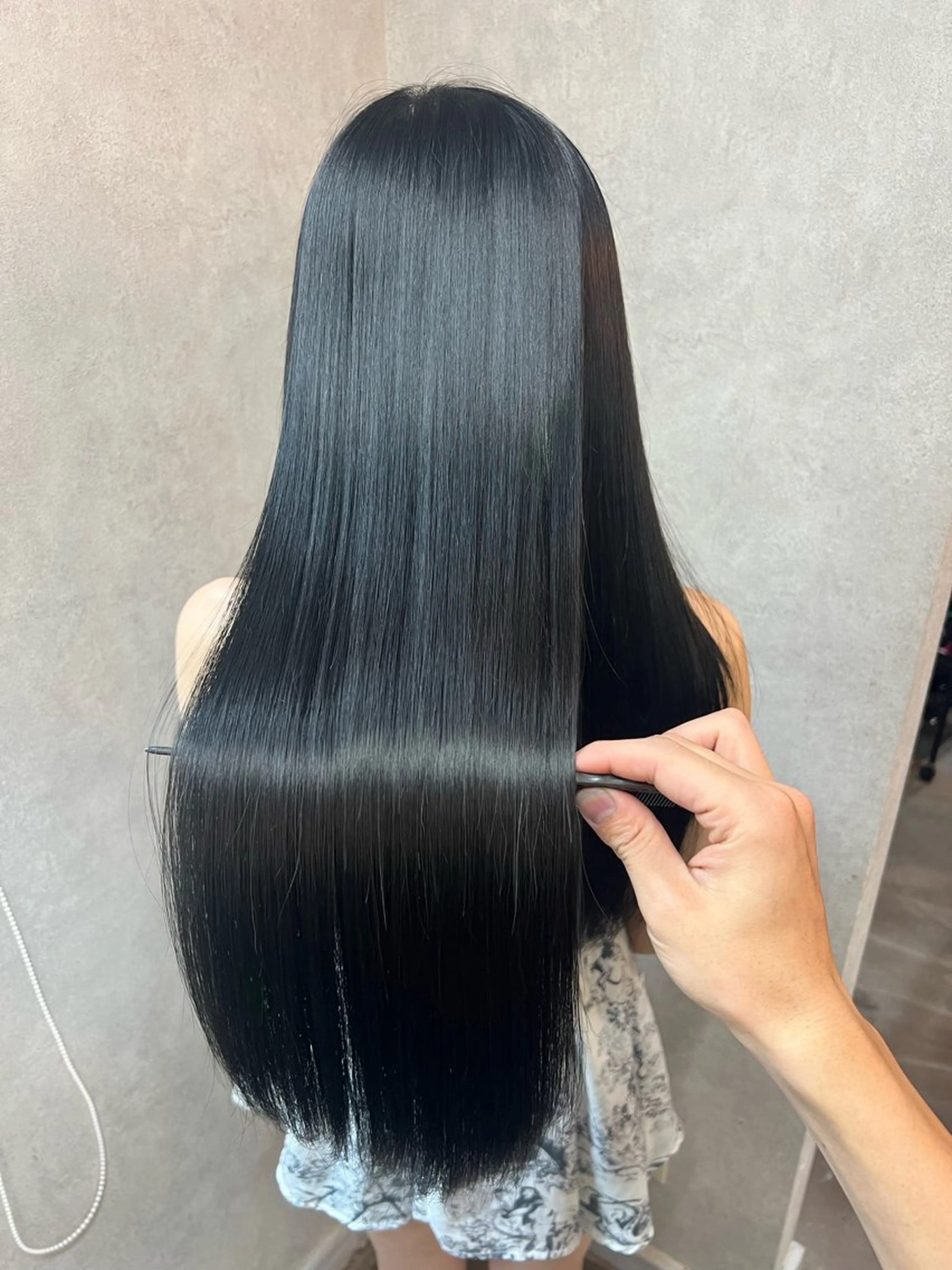 ロング ヘアカラー トリートメント ar clip表参道所属・髪質改善/透明感カラ ーKYOSUKE⛓️のヘアスタイル