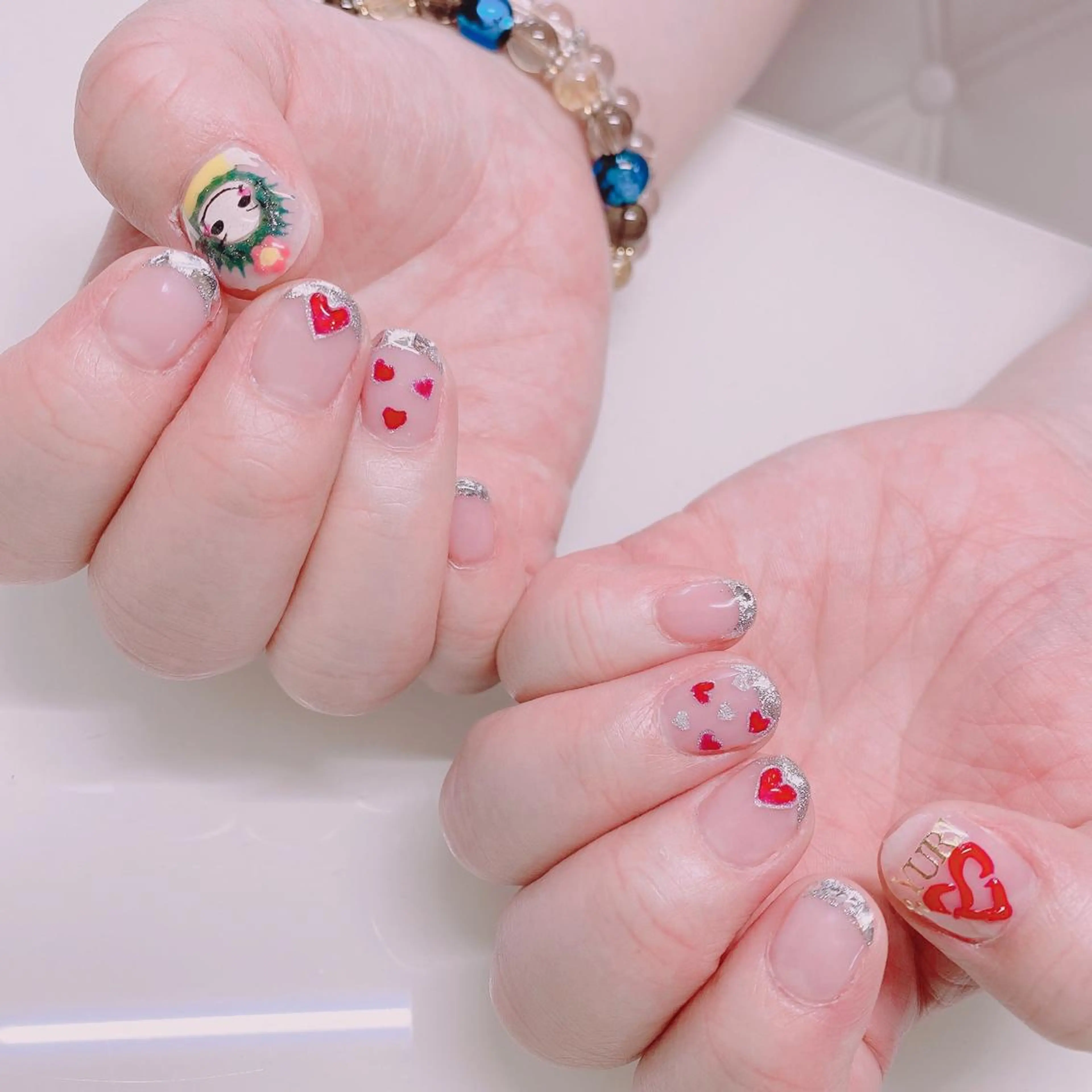 ネイル 田口 美奈のヘアスタイル
