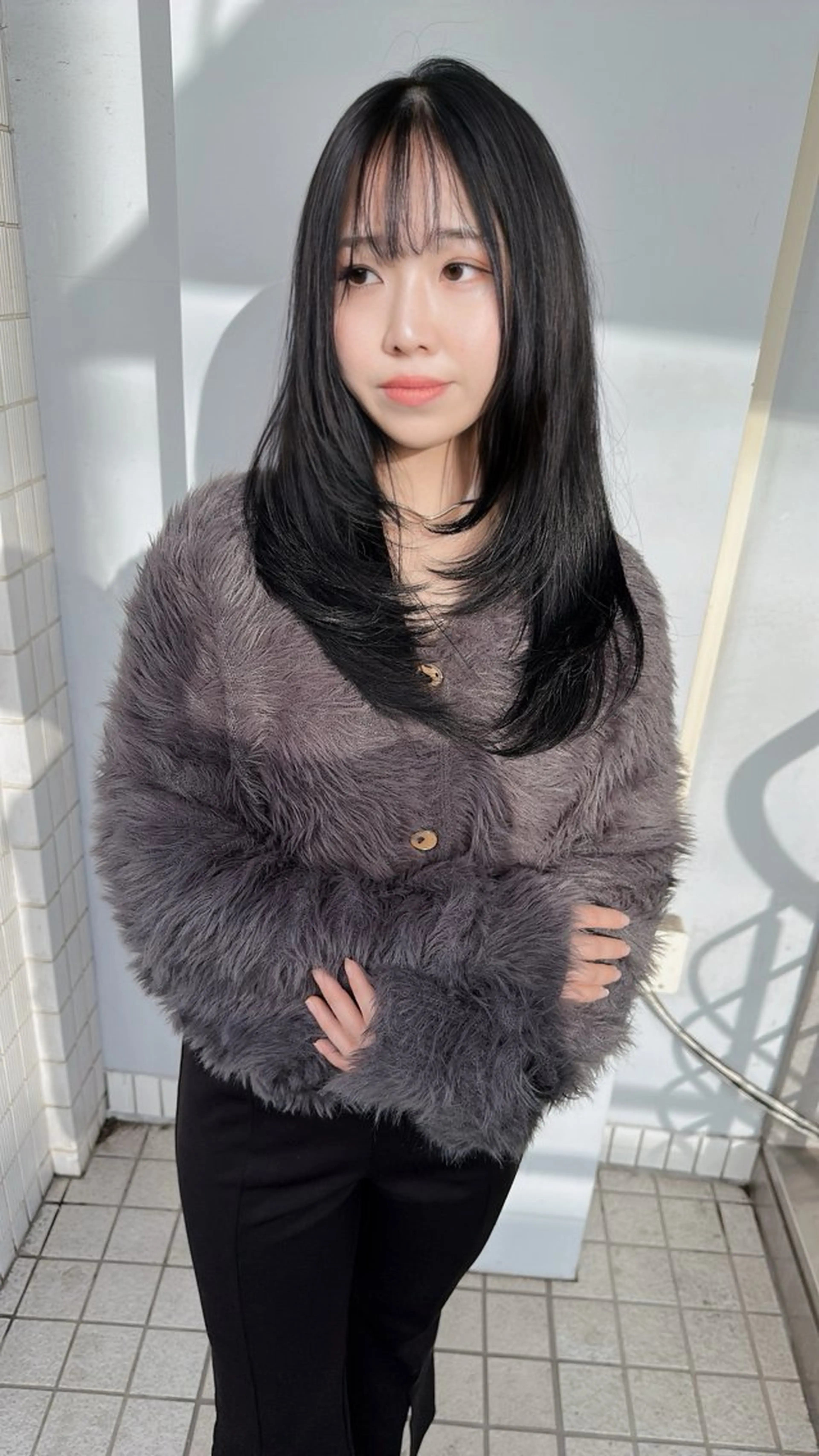 ロング カラー レイヤーカット 美髪/レイヤー 青山/ヒロキのヘアスタイル