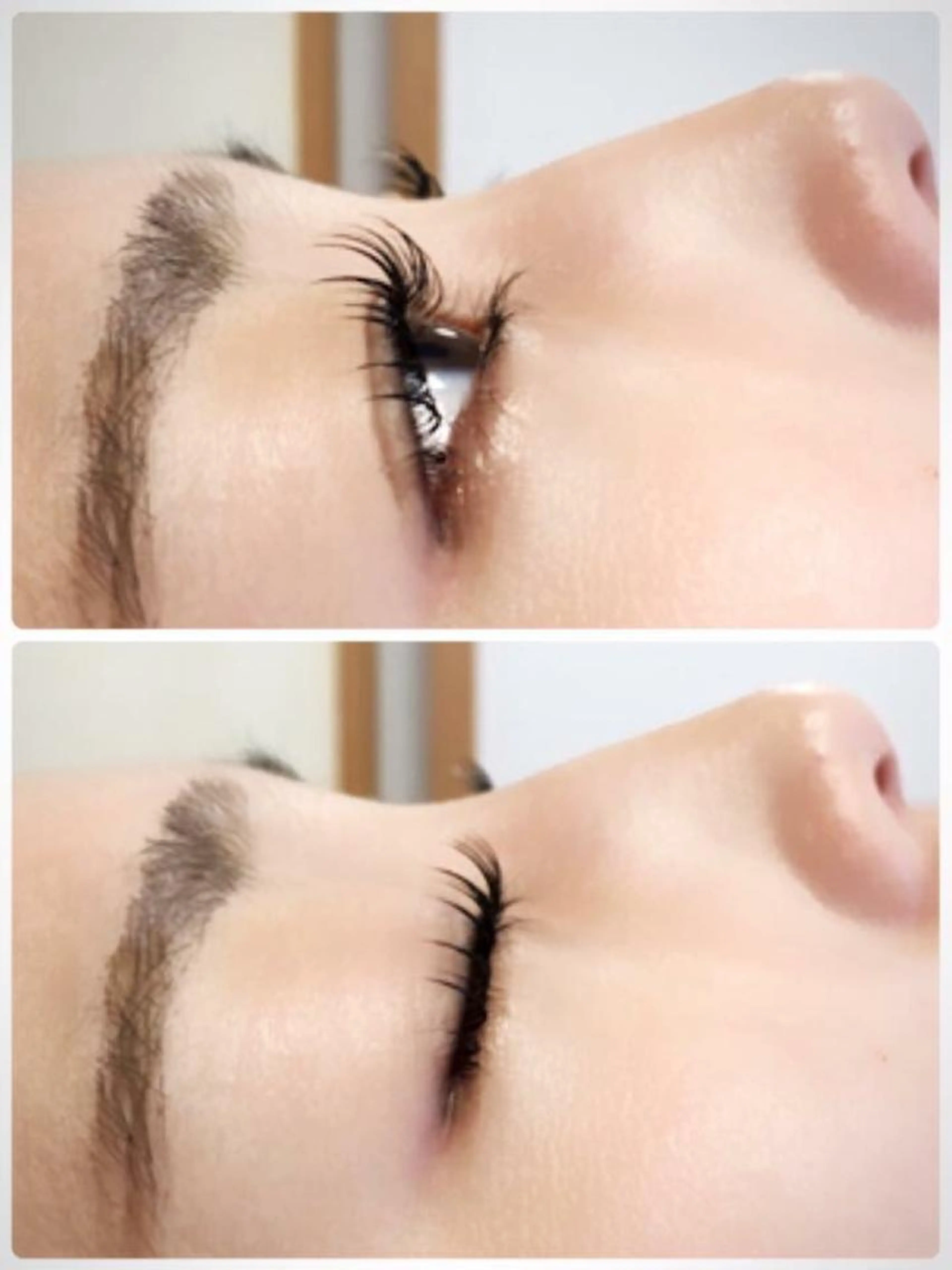 美まつ毛パーマ（眼洗い＋美容液）の写真