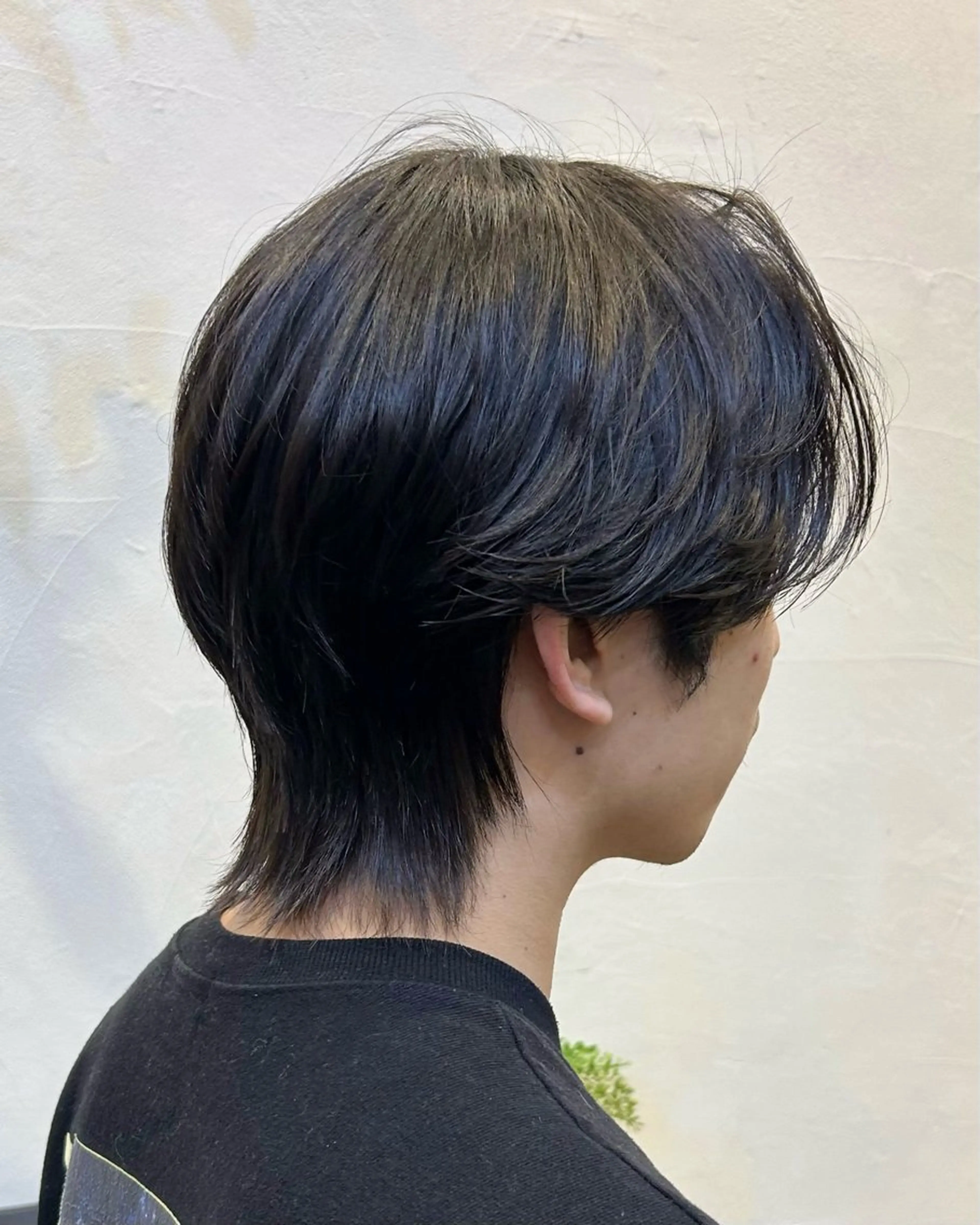 パーマ メンズ 海奈|透明感カラー |顔まわりカットのヘアスタイル