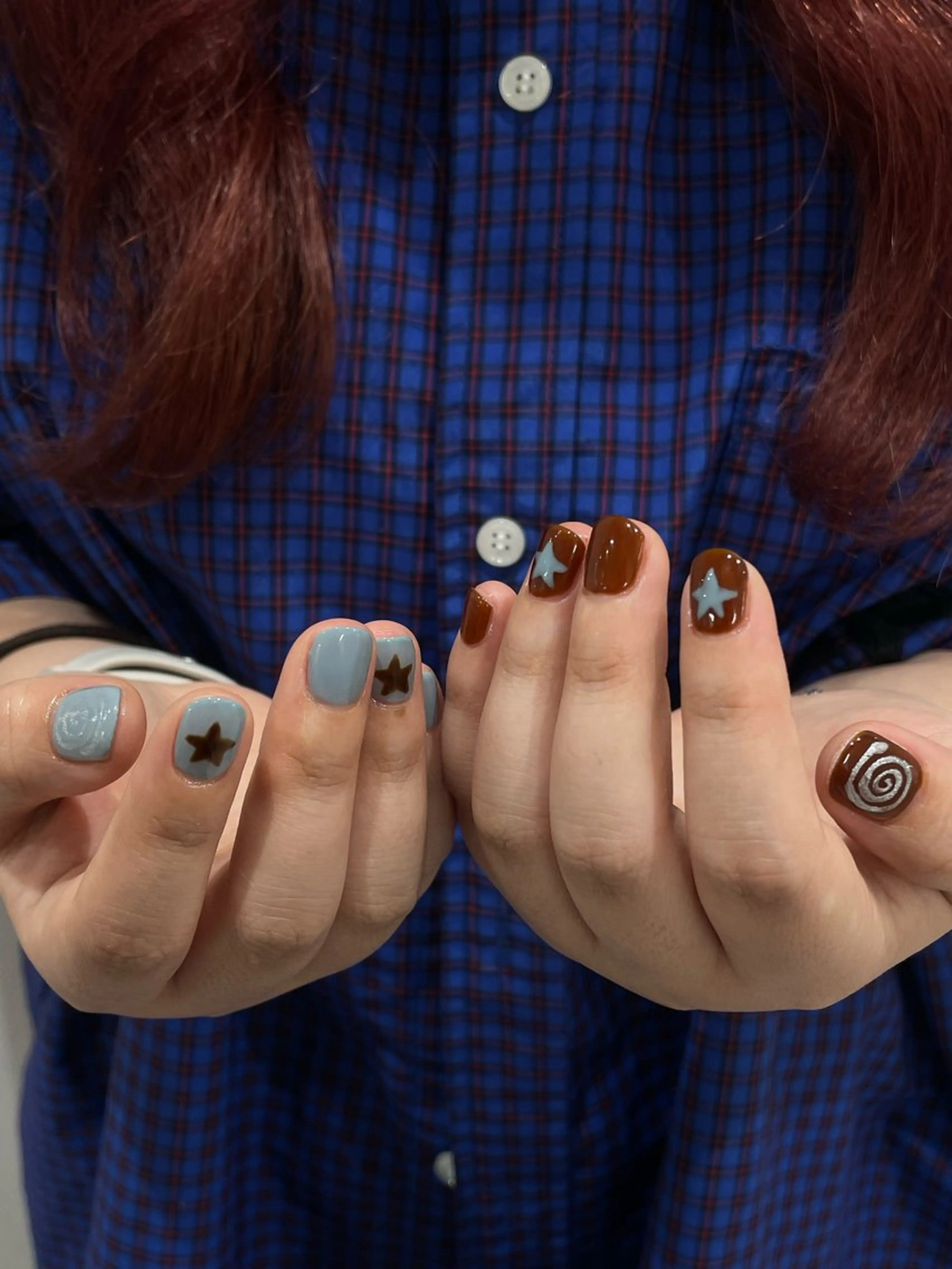 🦋デザインカラー🦋の写真