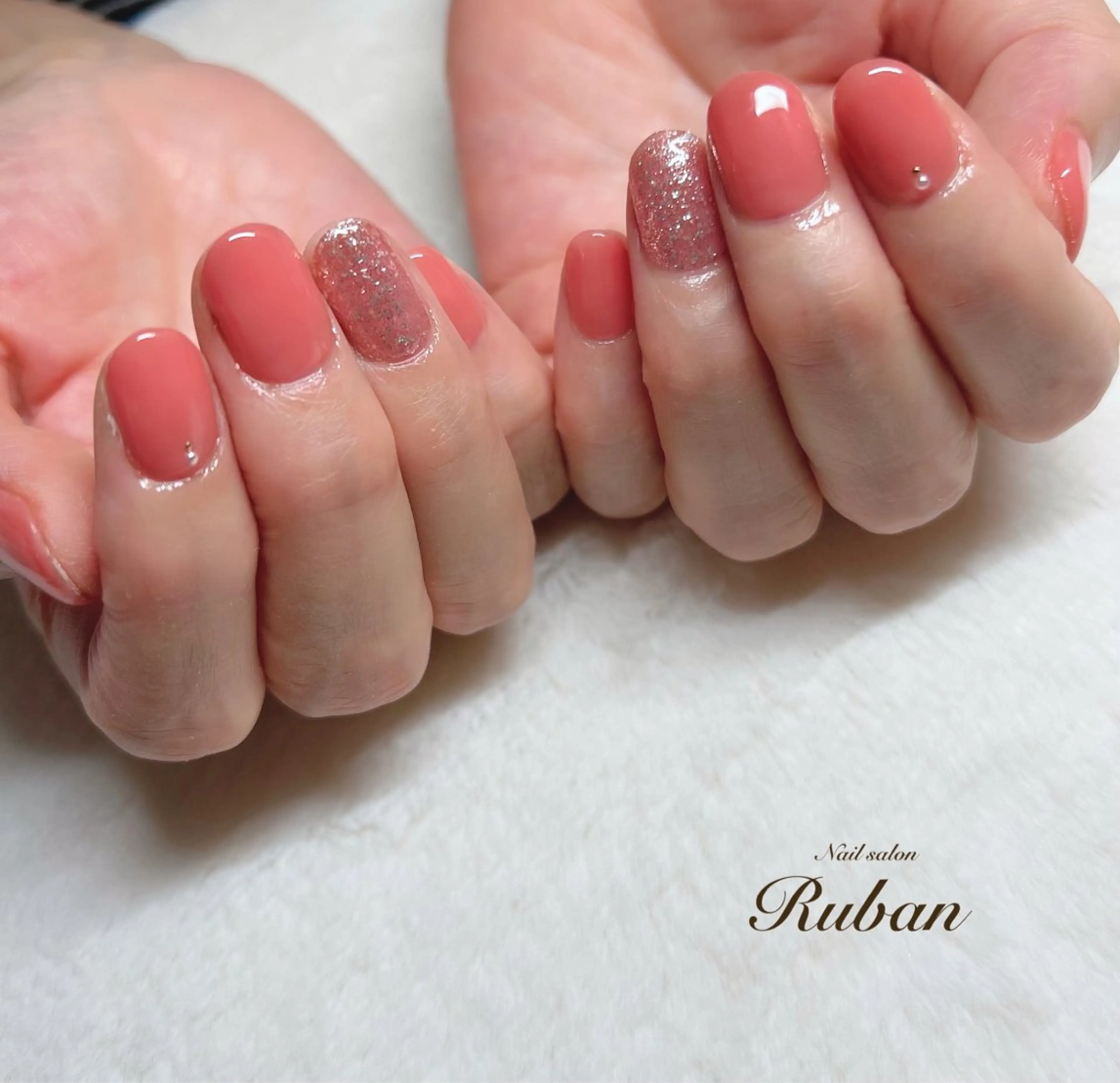 ネイル ワンカラーネイル シンプルネイル Nail salon Ruban所属・Nail salon Rubanのネイルデザイン