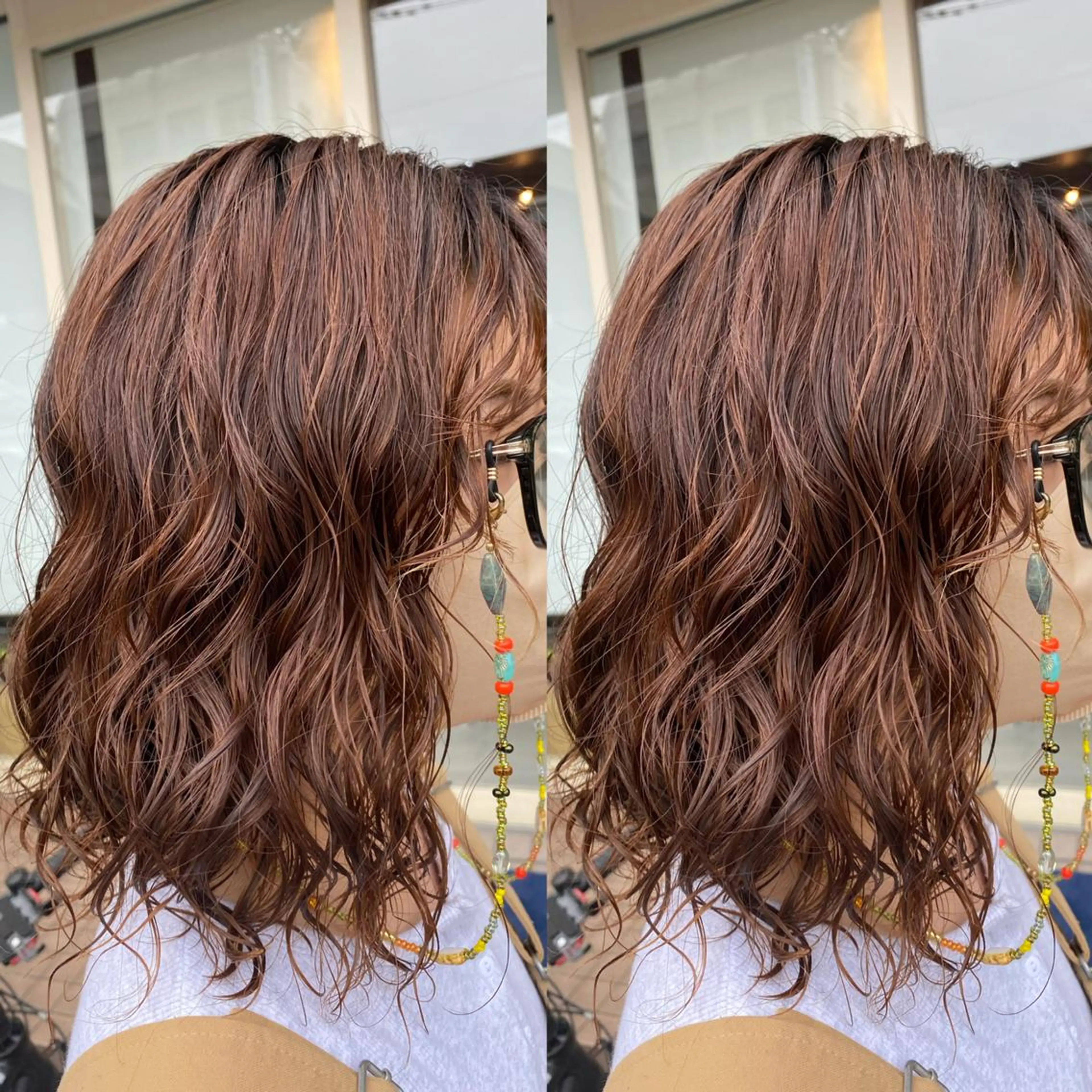 【1周年記念クーポン】似合わせカット+コスメパーマ+うる艶TR¥9500の写真