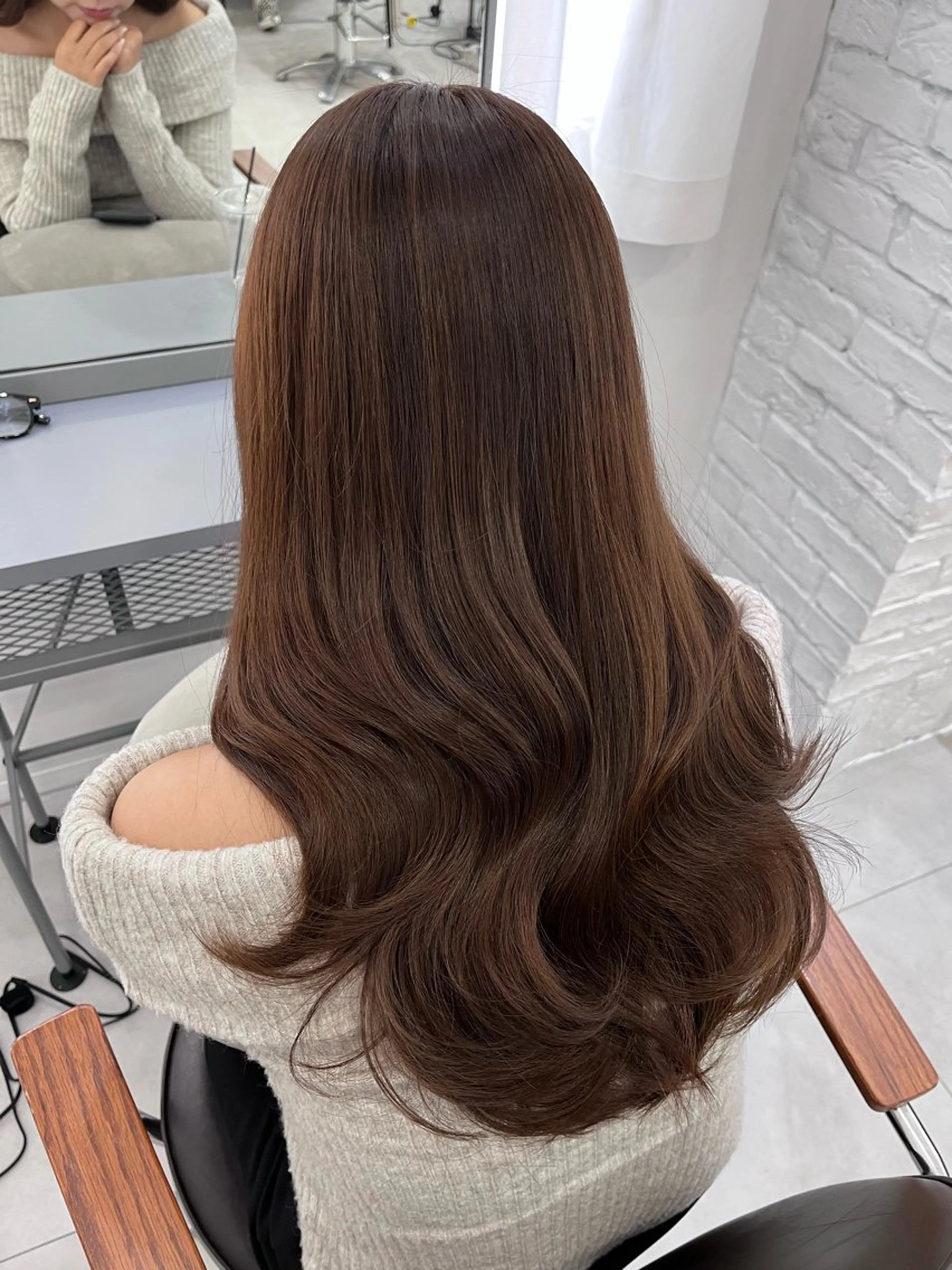 🪞髪質改善_巻ける矯正🪞 似合わせcut + 髪質改善ストレート+トリートメント（ご新規様¥22080）の写真