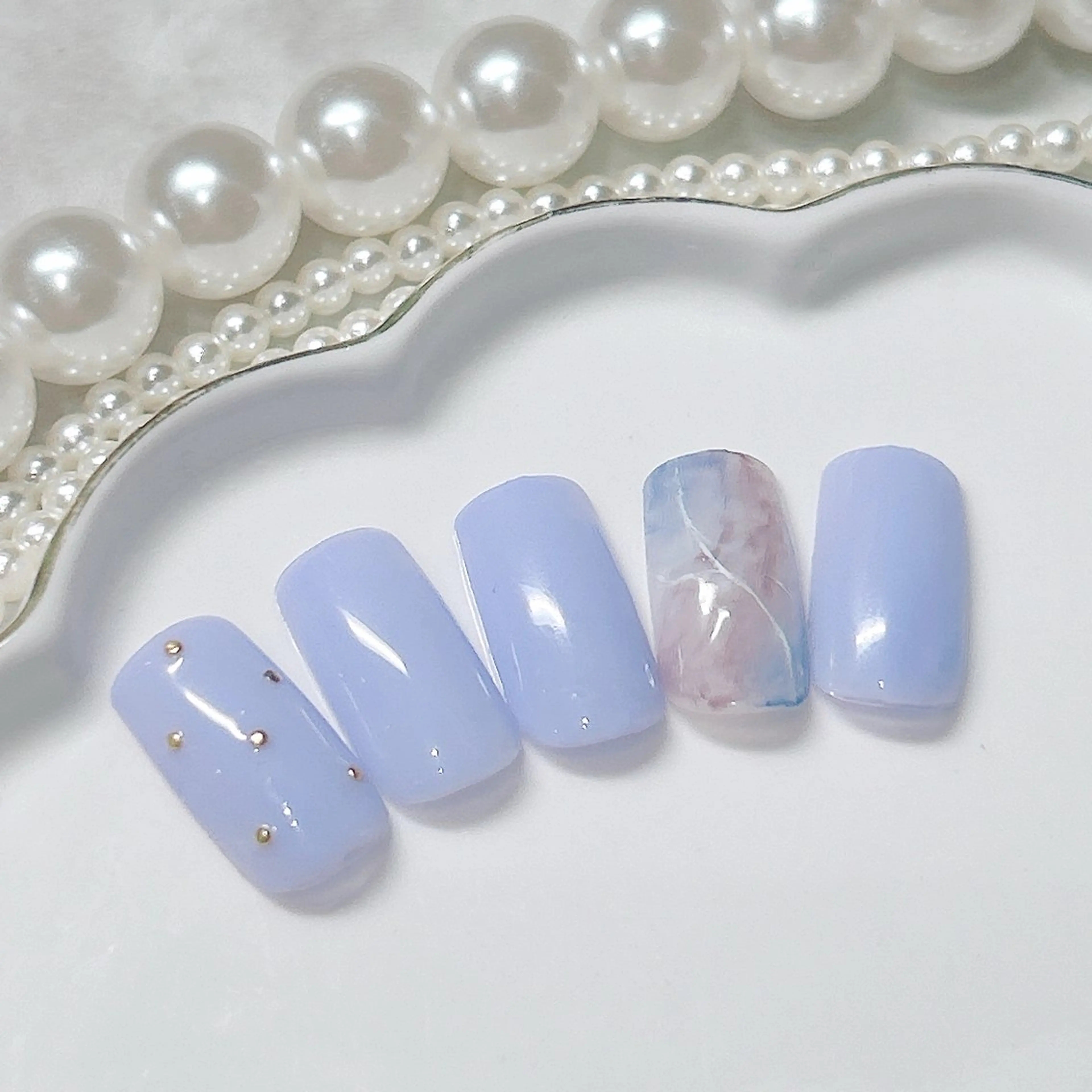 ネイル フットネイル ジェルネイル マグネットネイル パラジェル 松宮 理歩のネイルデザイン