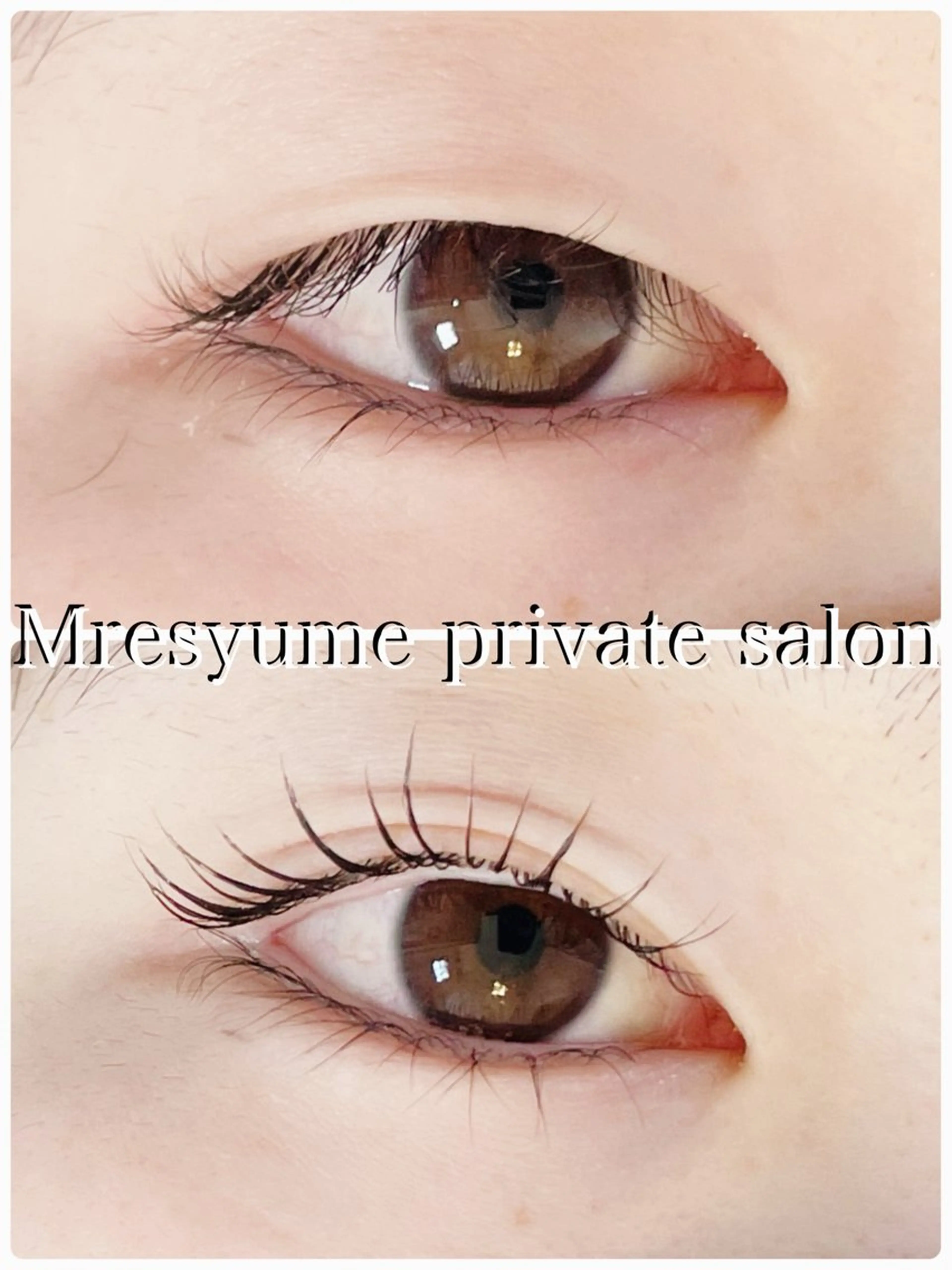 マツエク・マツパ マツパ Mresyume MAYUのマツエク・マツパデザイン