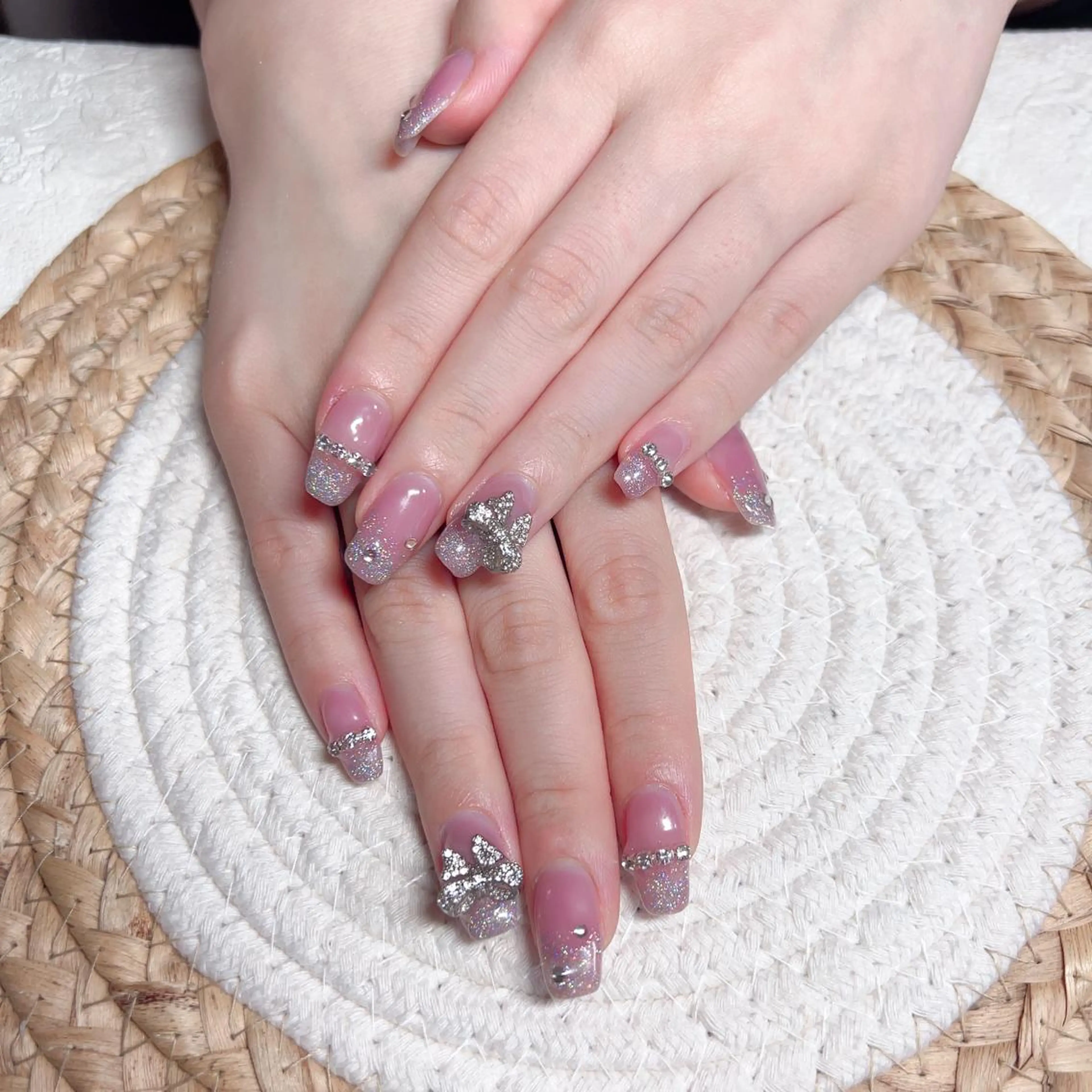 ネイル ハンドネイル M🌷nail 長さだし専門店のネイルデザイン