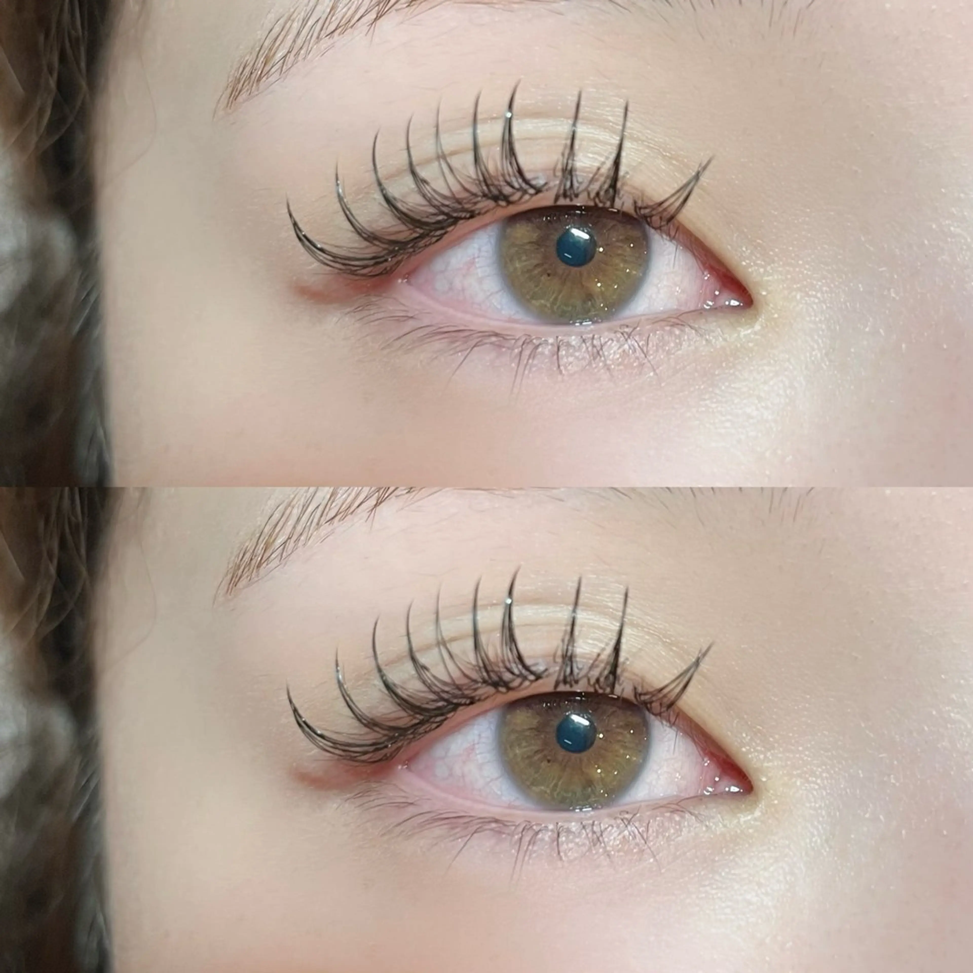 LED✖️フラットラッシュ *◞ 💛ˊˎ - 140本初回オフ無料🪄✩ コーティング付⚠️リピーター様➕500円の写真