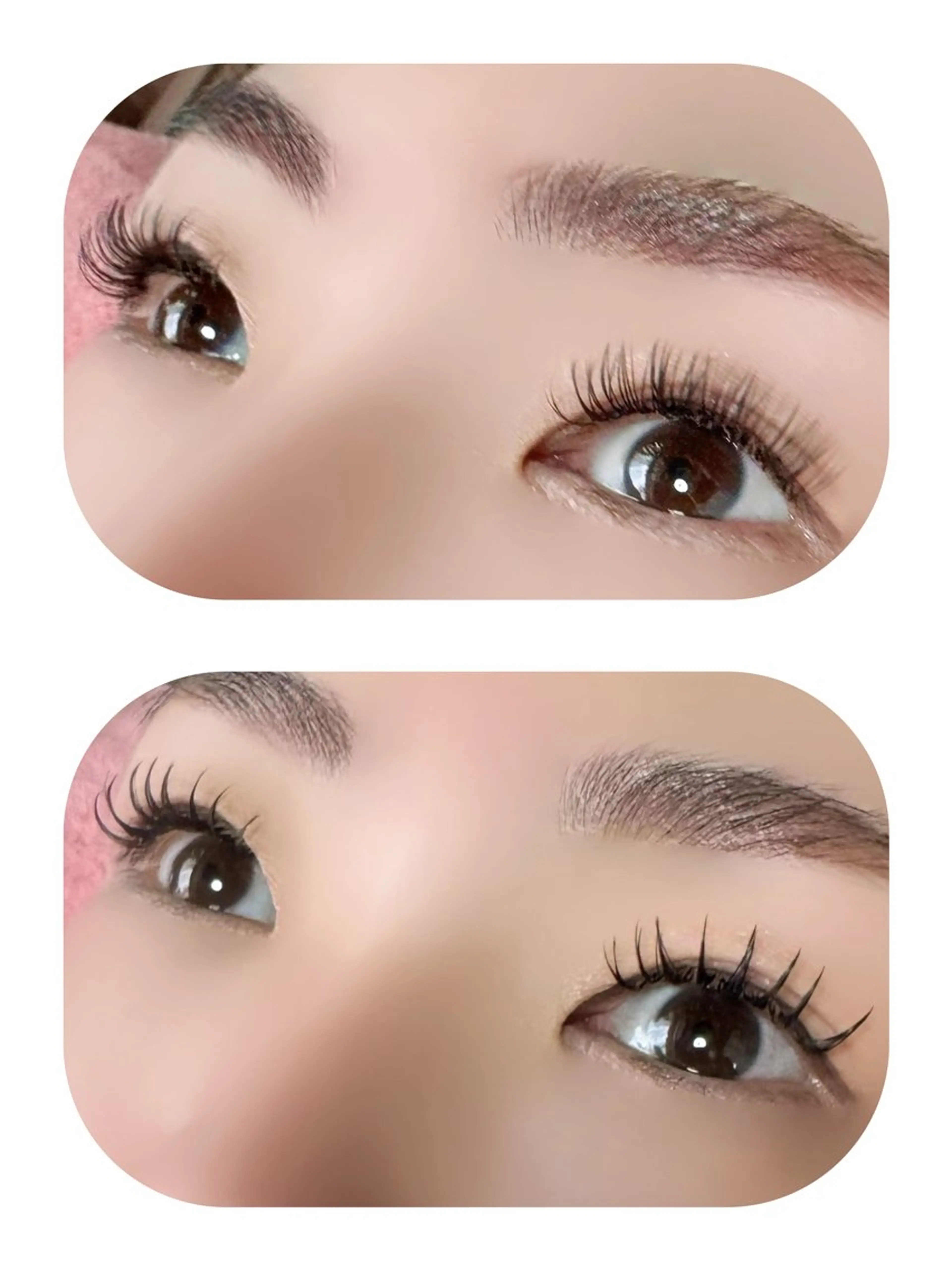 マツエク・マツパ 束感まつ毛 フラットラッシュ mika ☆のマツエク・マツパデザイン