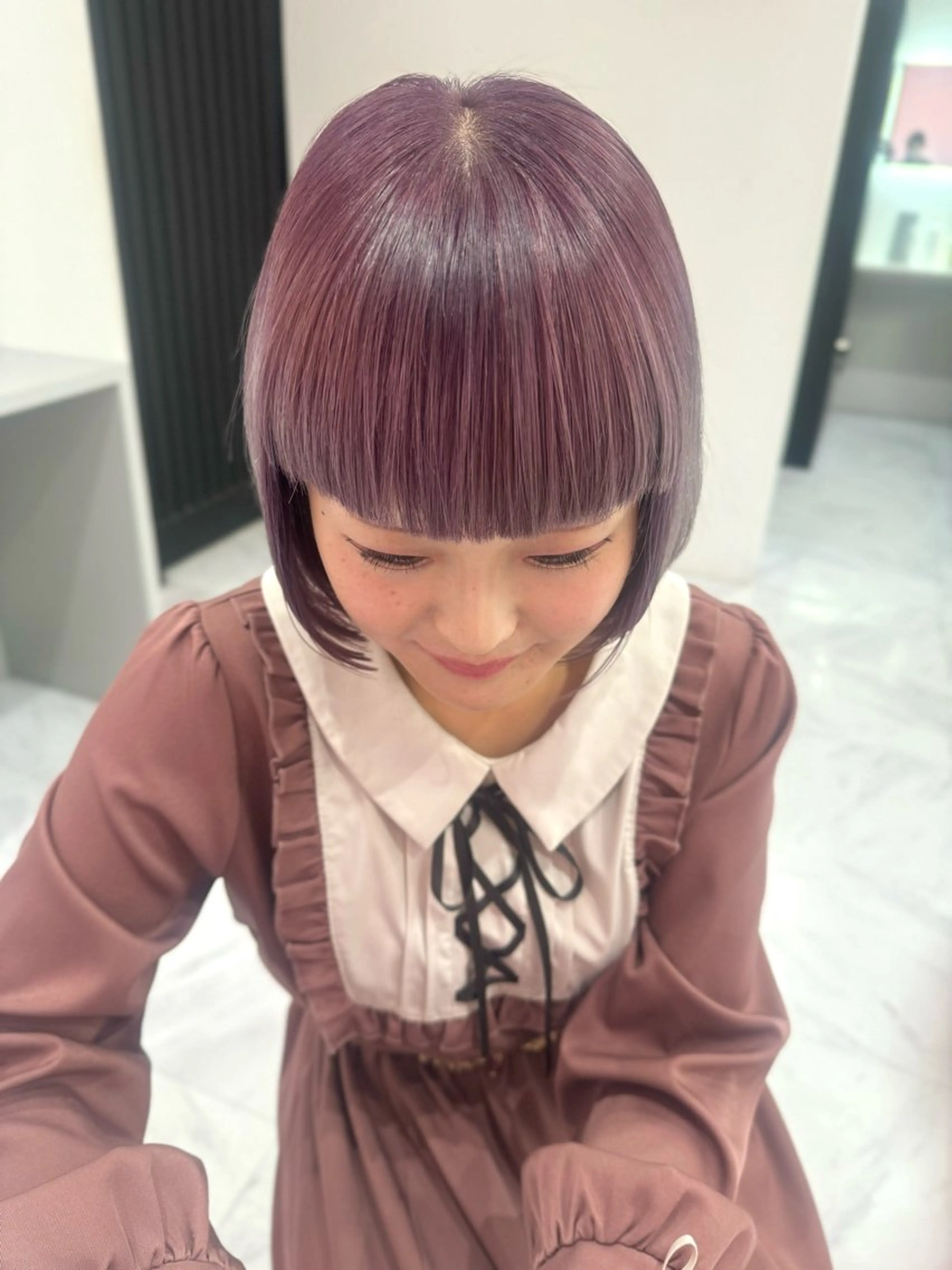 ショート カット ヘアカラー 小谷野 真優のヘアスタイル