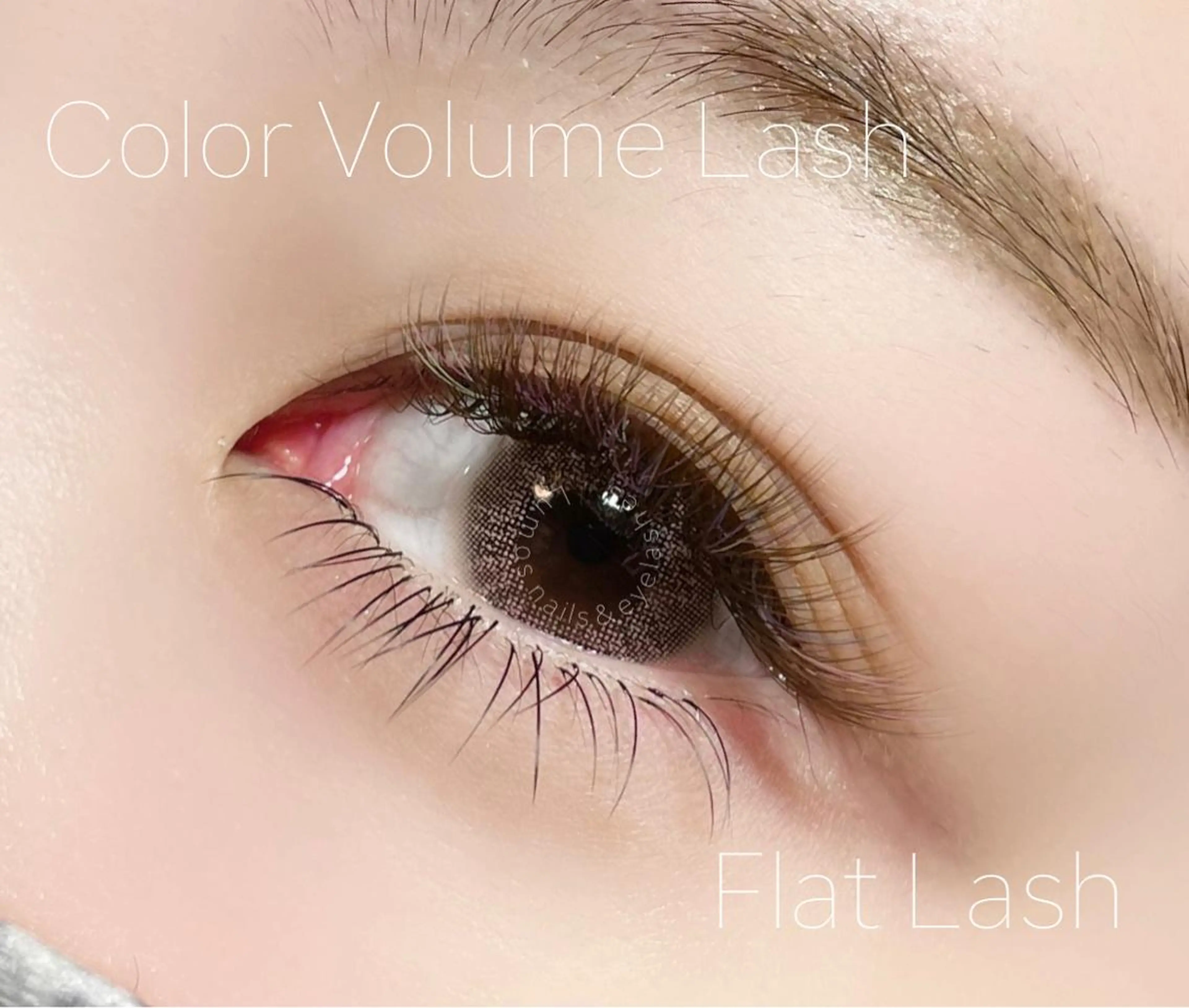 マツエク・マツパ 下まつげエクステ ボリュームラッシュ Lumos nail&eyelash所属・Lumos Ayakaのマツエク・マツパデザイン