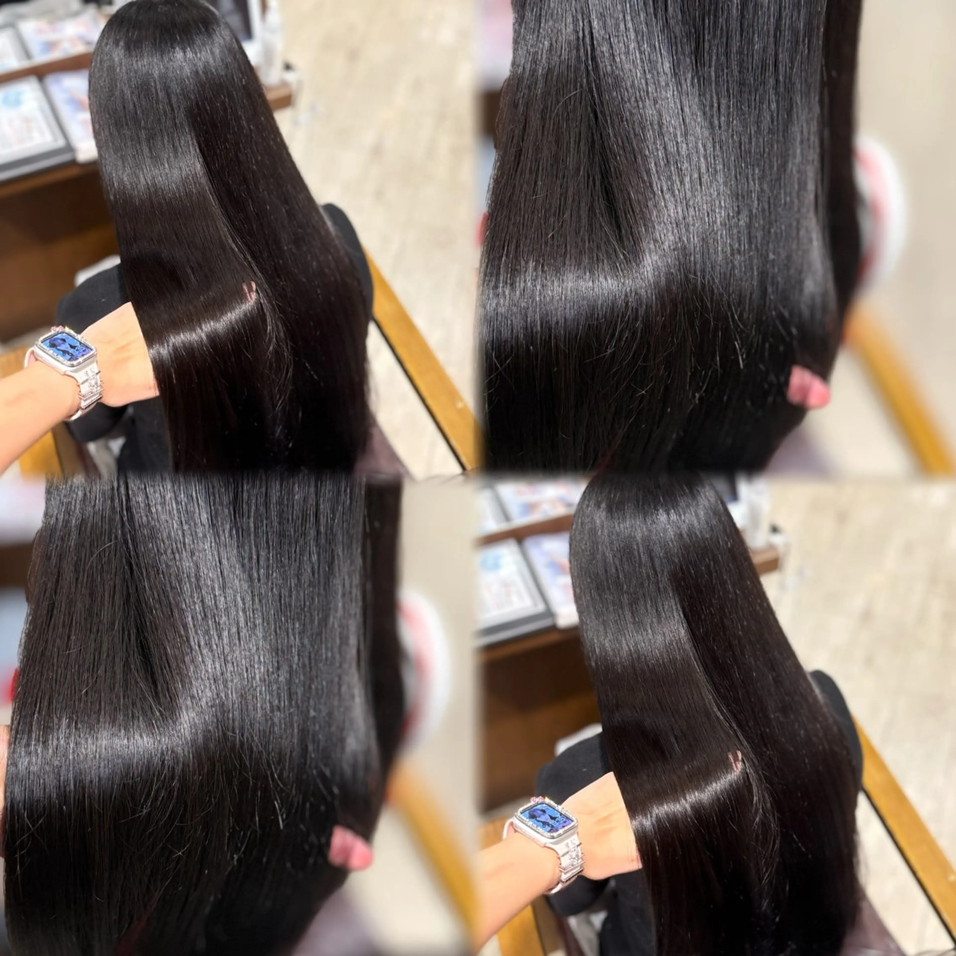 🐈‍⬛暗染めカラー🐈‍⬛＋ ヘアパック🫧の写真