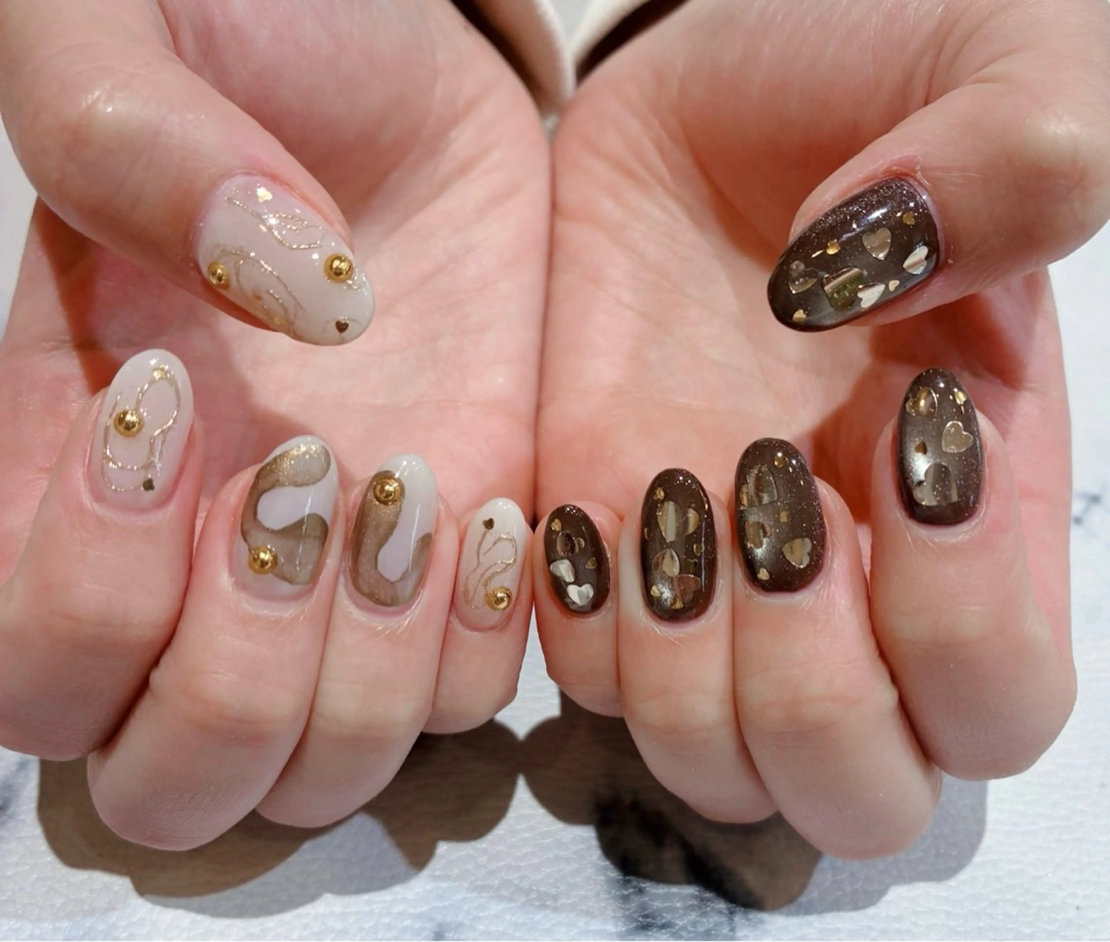 ネイル ハンドネイル 奥田 加奈子のネイルデザイン