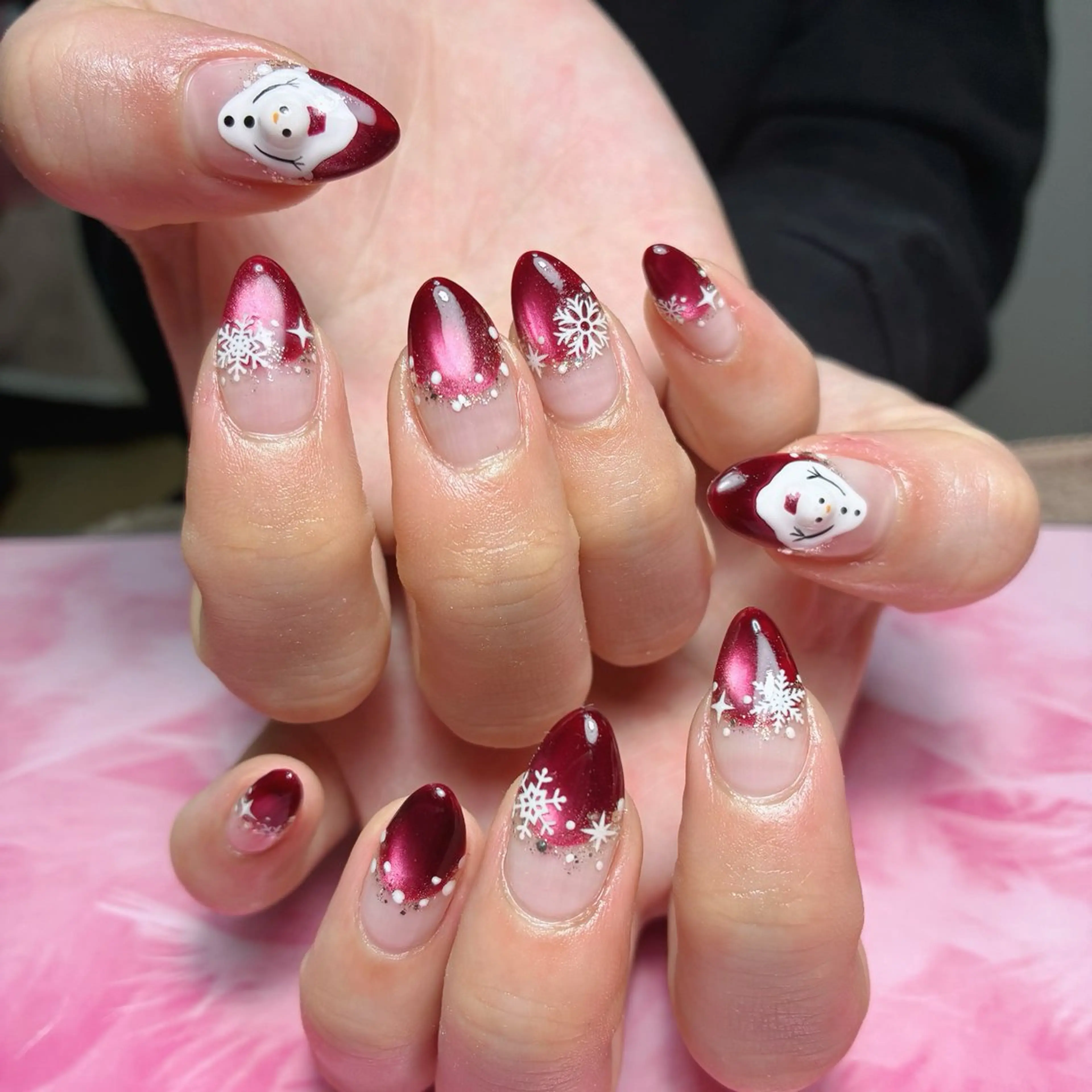 ミディアム hs nail salonのネイルデザイン