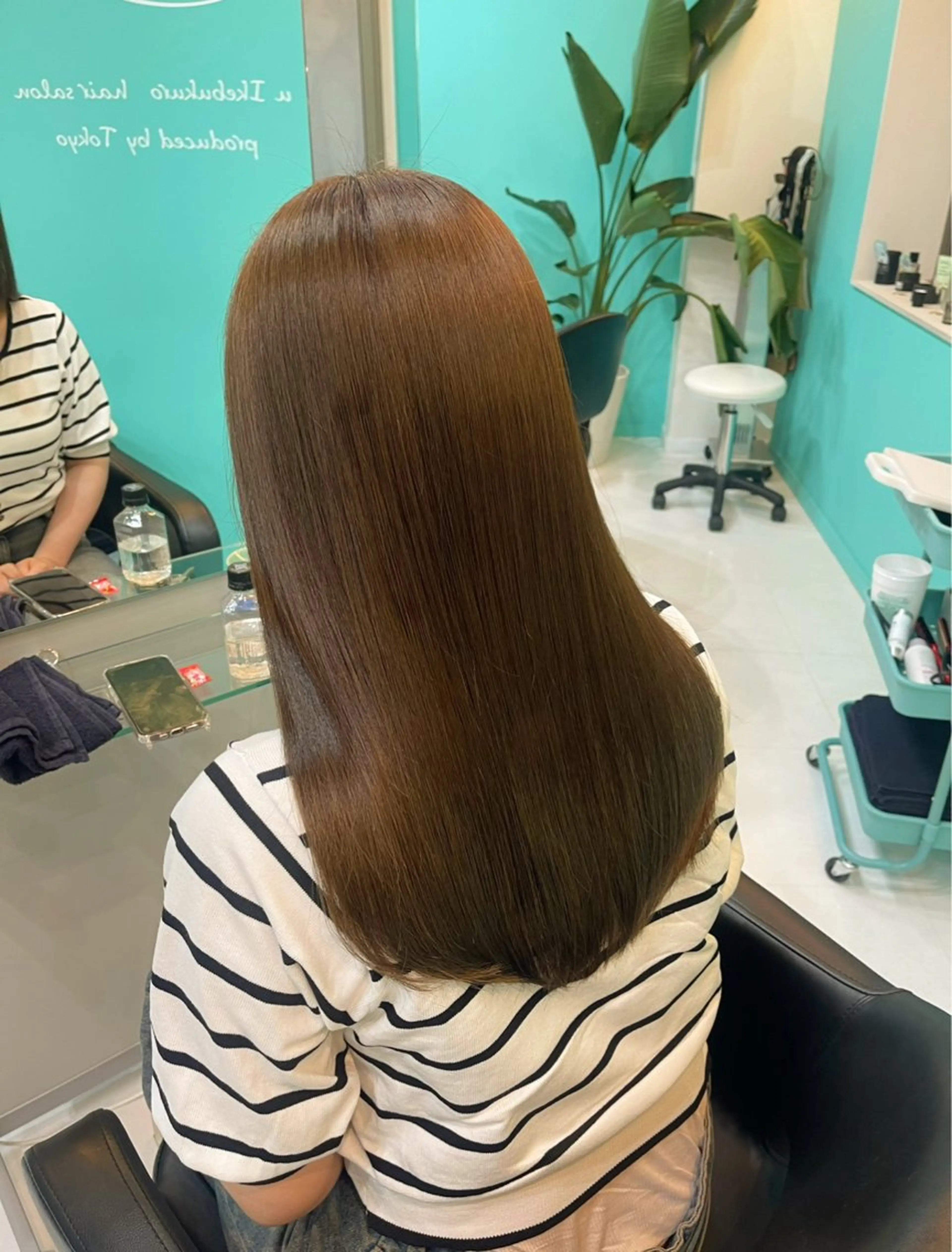 セミロング カラー ヘアカラー mana/ブリーチ/ ヘアセット/メンズのヘアスタイル