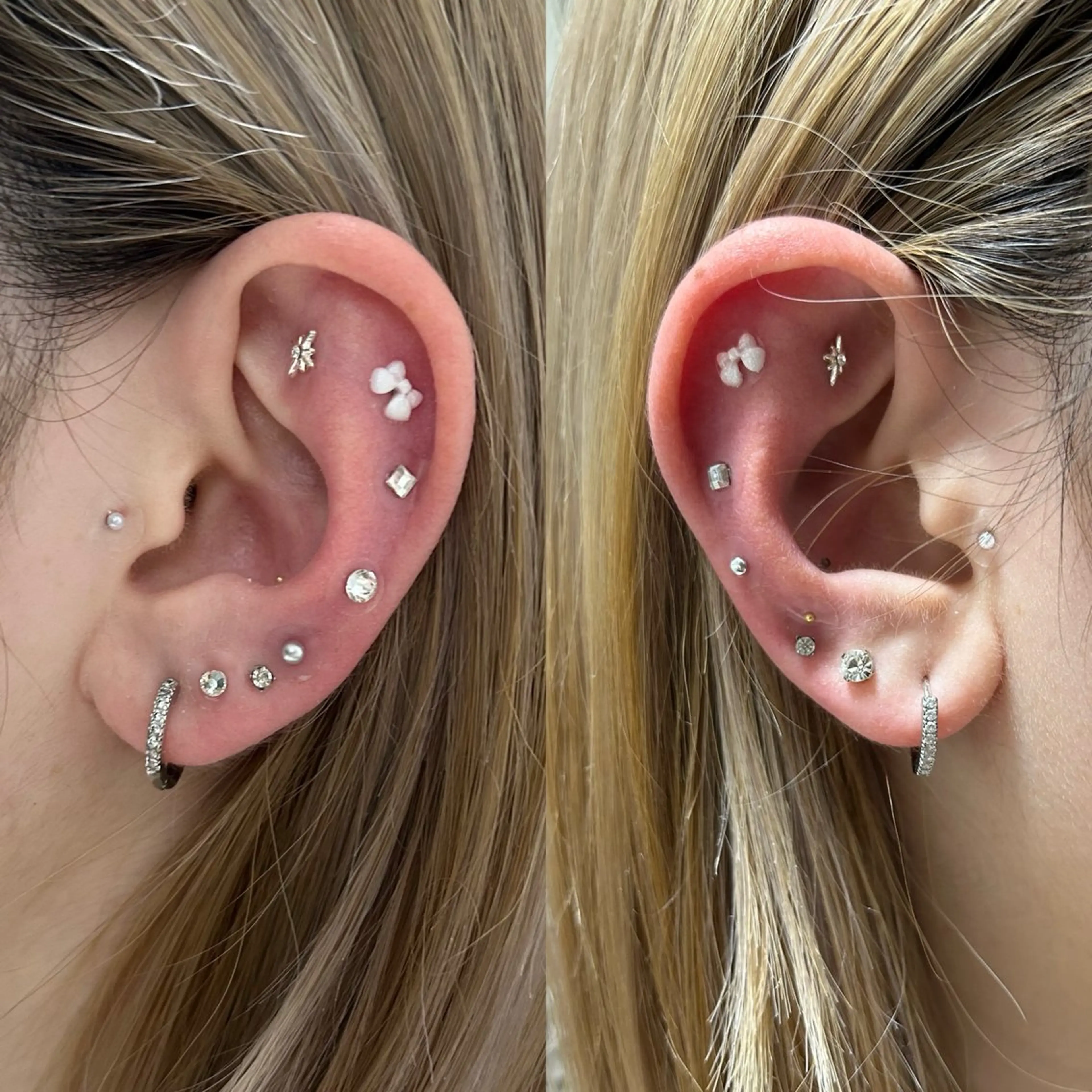 耳つぼジュエリーの写真