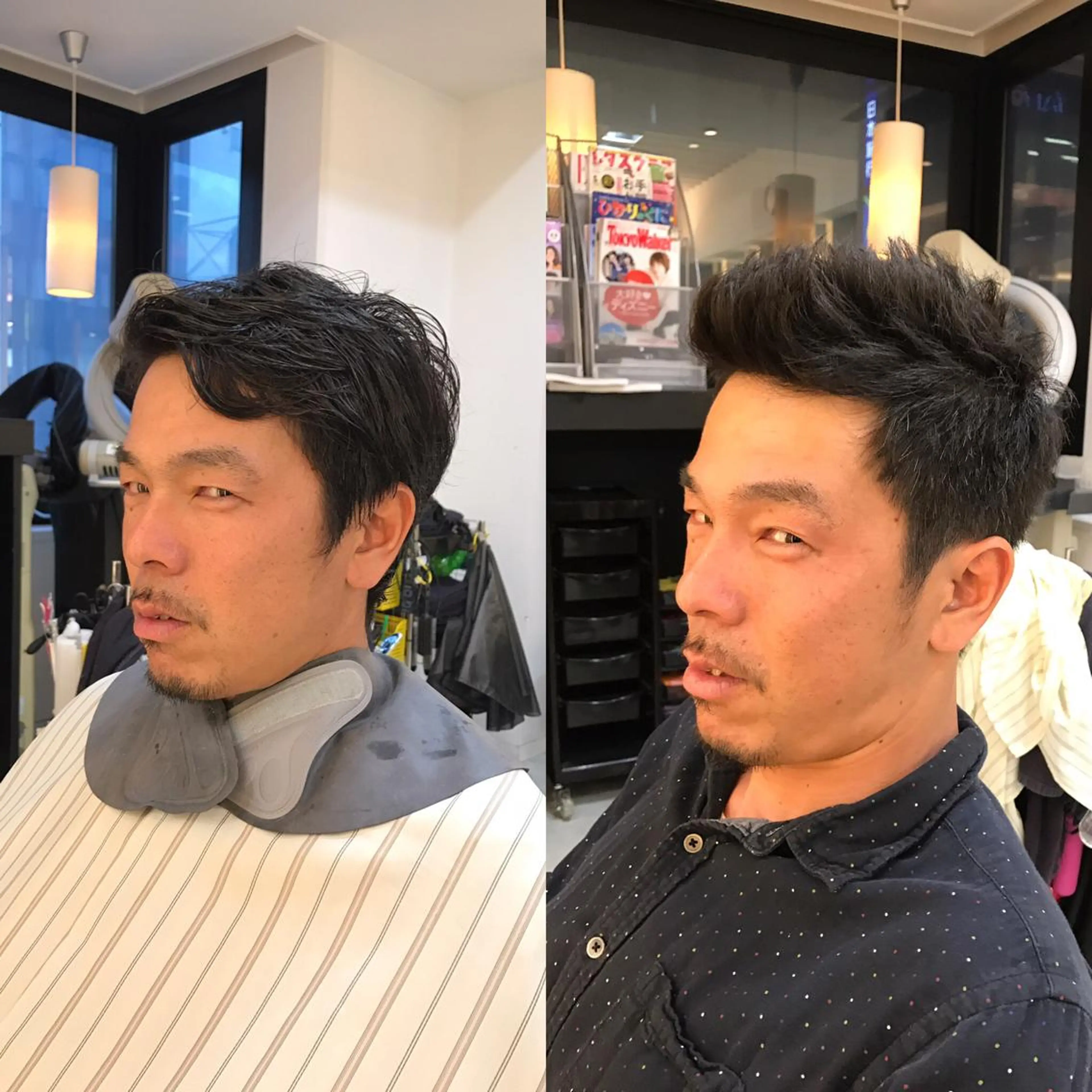メンズ 國井 慎吾のヘアスタイル