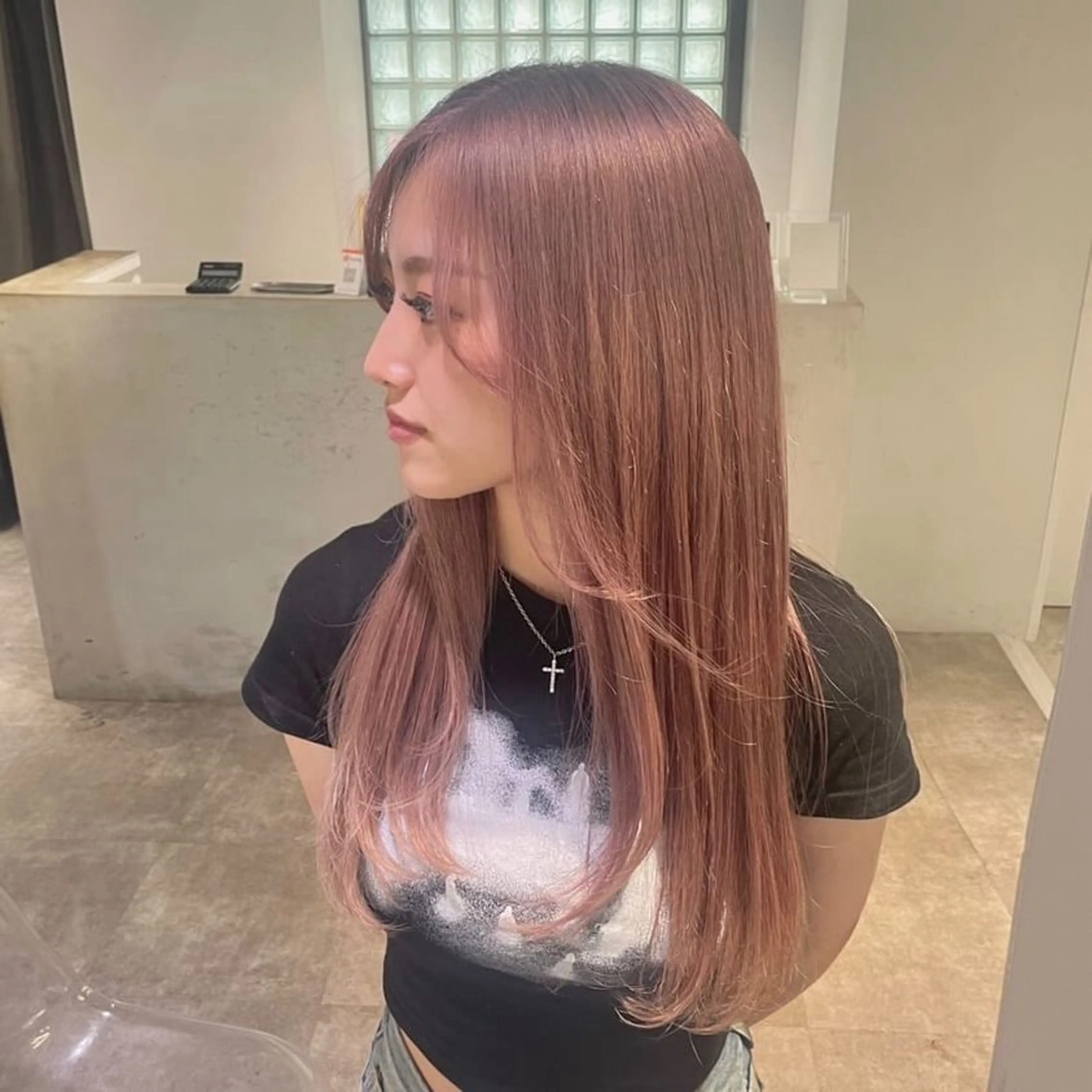 カラー ハイトーンカラー 心斎橋/髪質改善 /ブリーチ/ショウマのヘアスタイル