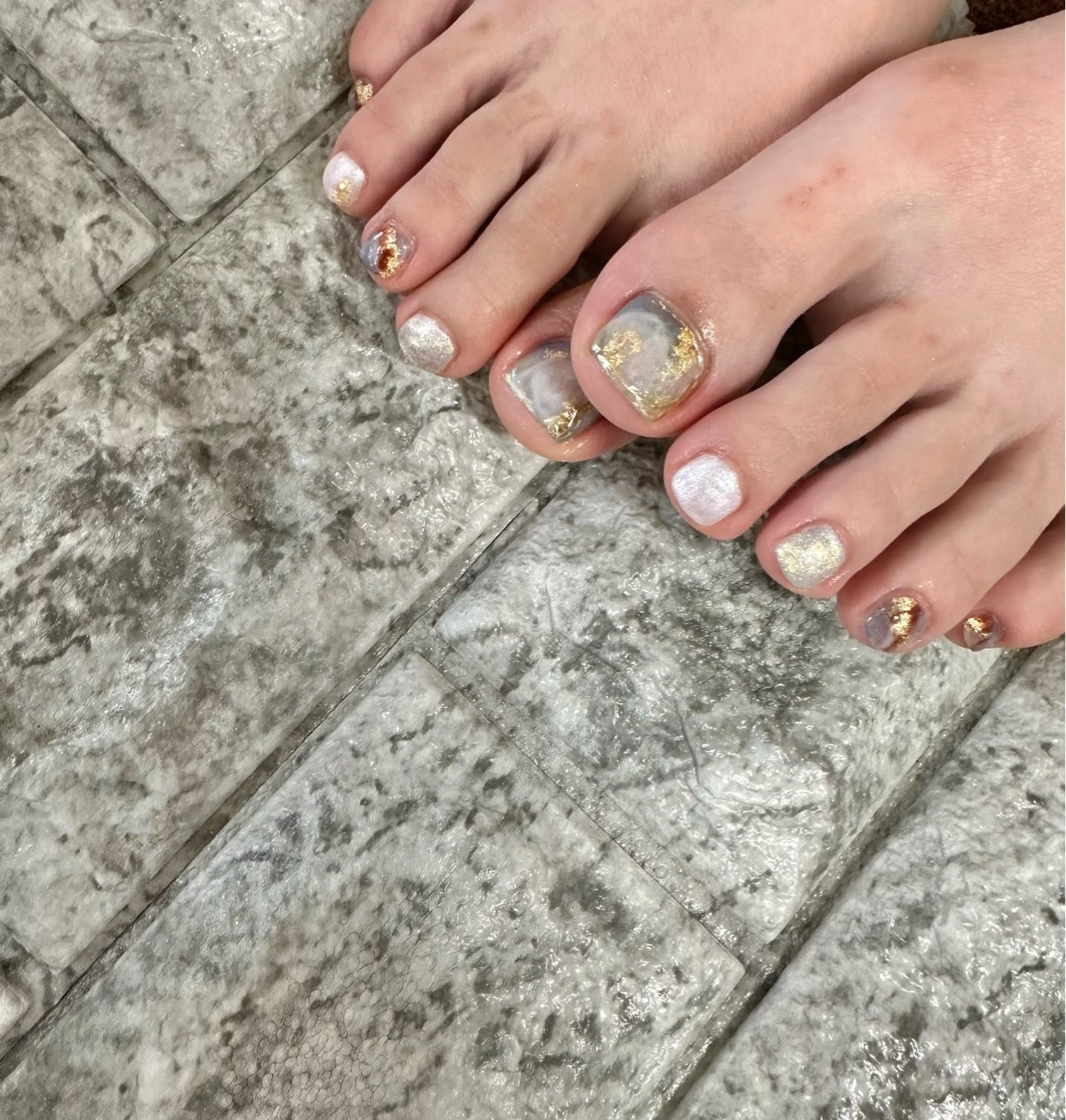 ネイル フットネイル フットネイル ラルゴ所属・Largo ラルゴのネイルデザイン