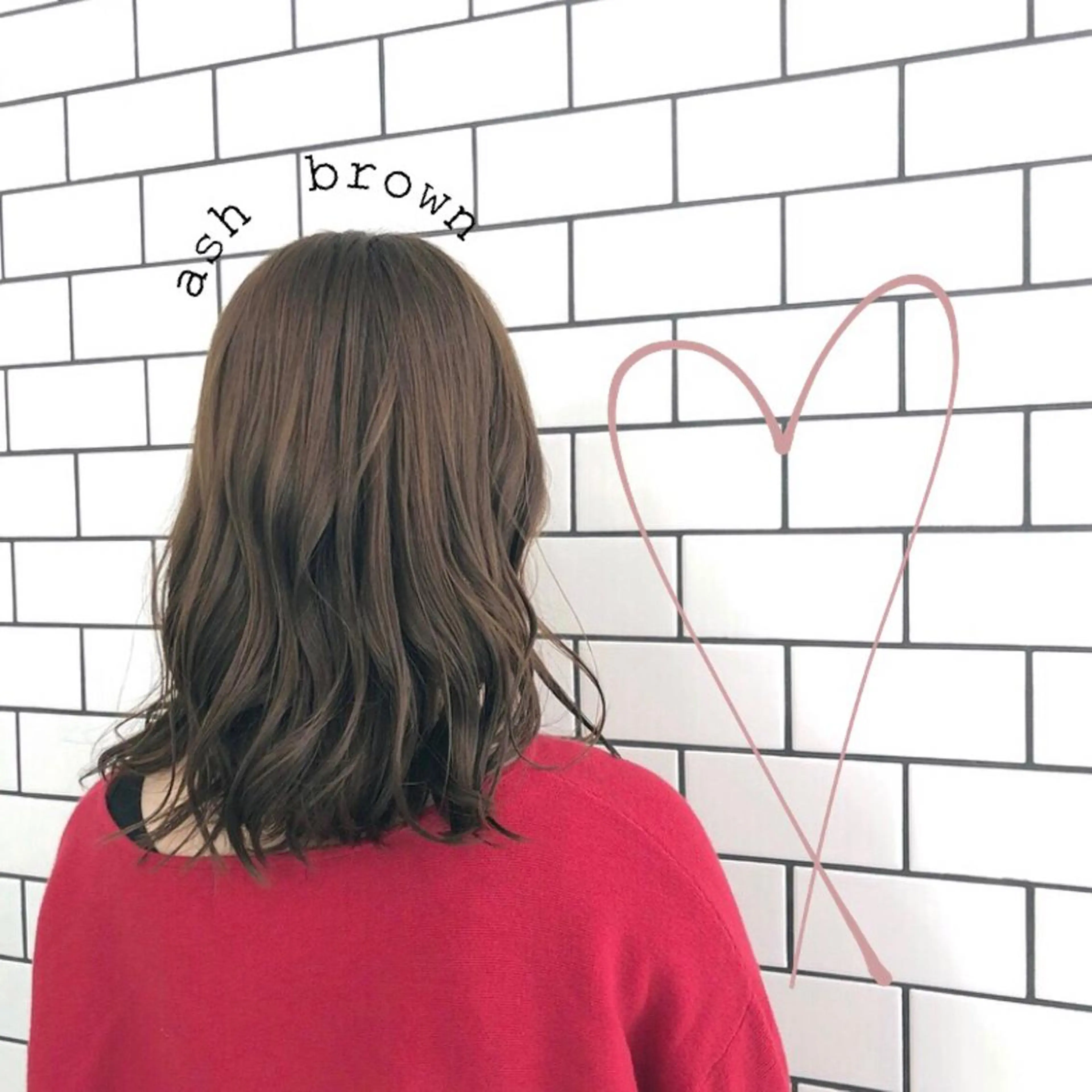 ミディアム カラー お洒落パーマ/ 艶カラー/michiのヘアスタイル