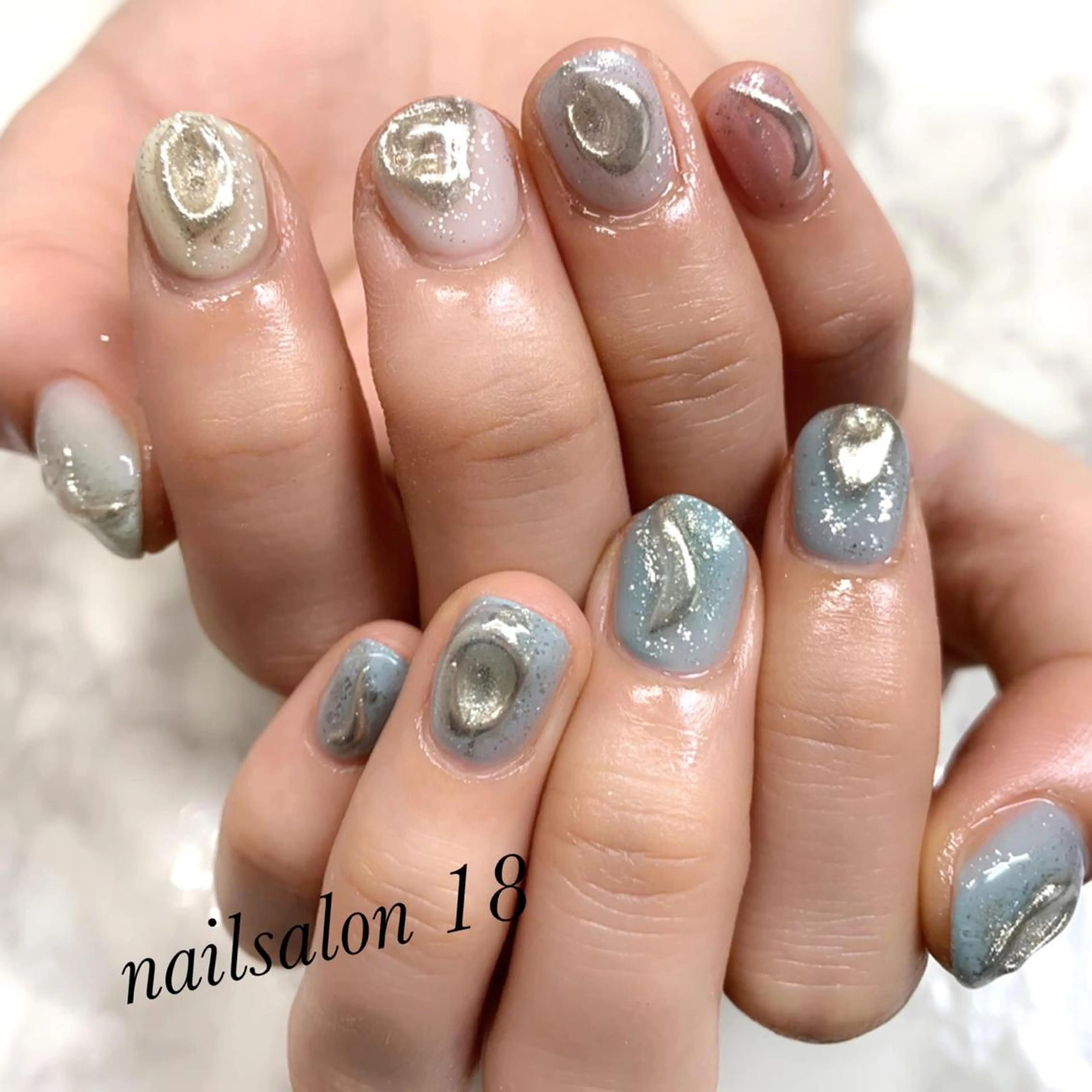 メンズ ネイル nail salon 18.のネイルデザイン
