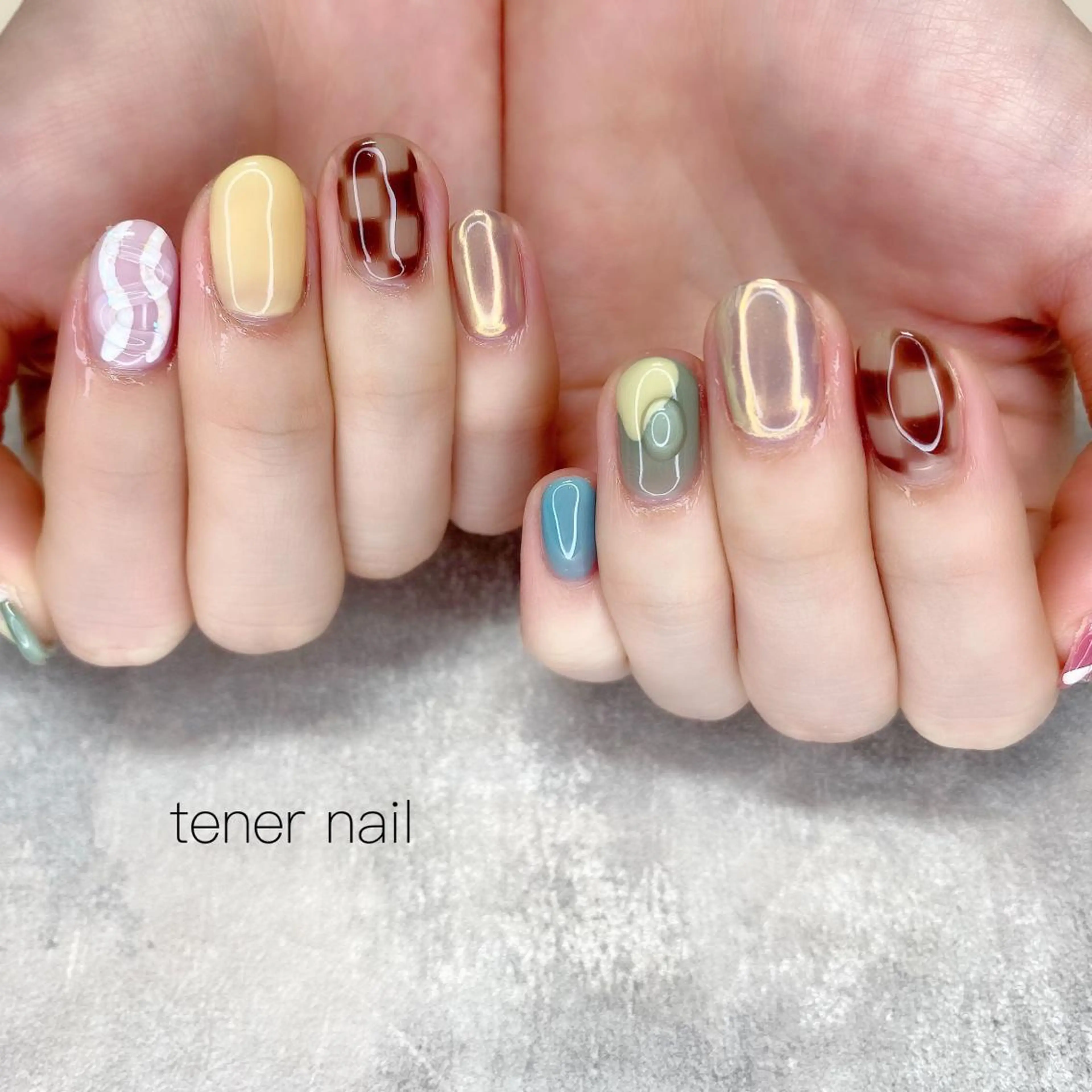 ネイル ブライダルネイル テネルネイル tener nailのネイルデザイン