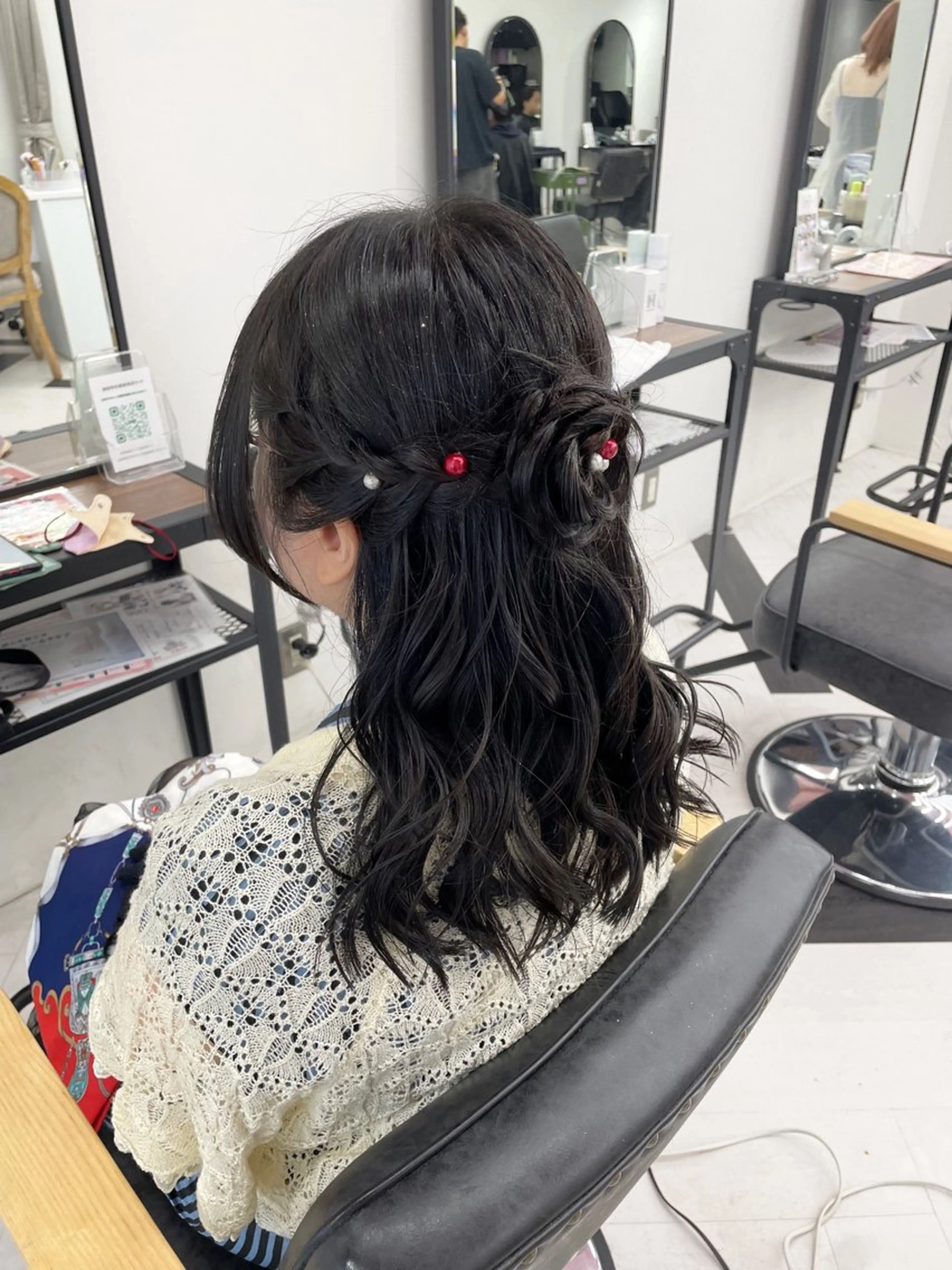 ミディアム カラー パーマ ヘアアレンジ メンズ mona/ ストレートスタイル✨のヘアスタイル