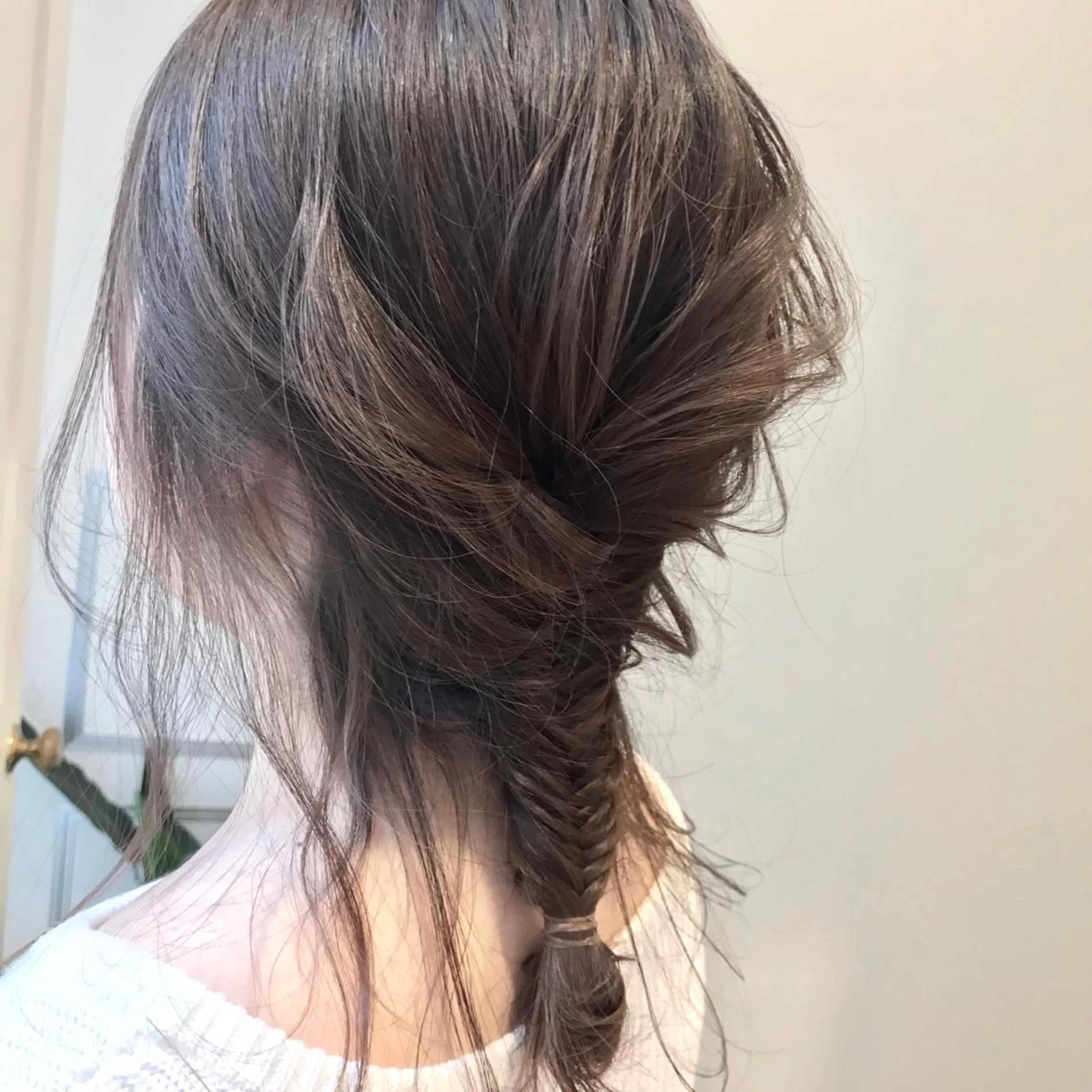 セミロング ヘアアレンジ HARUNA/ミセス 大人ショートヘアのヘアスタイル