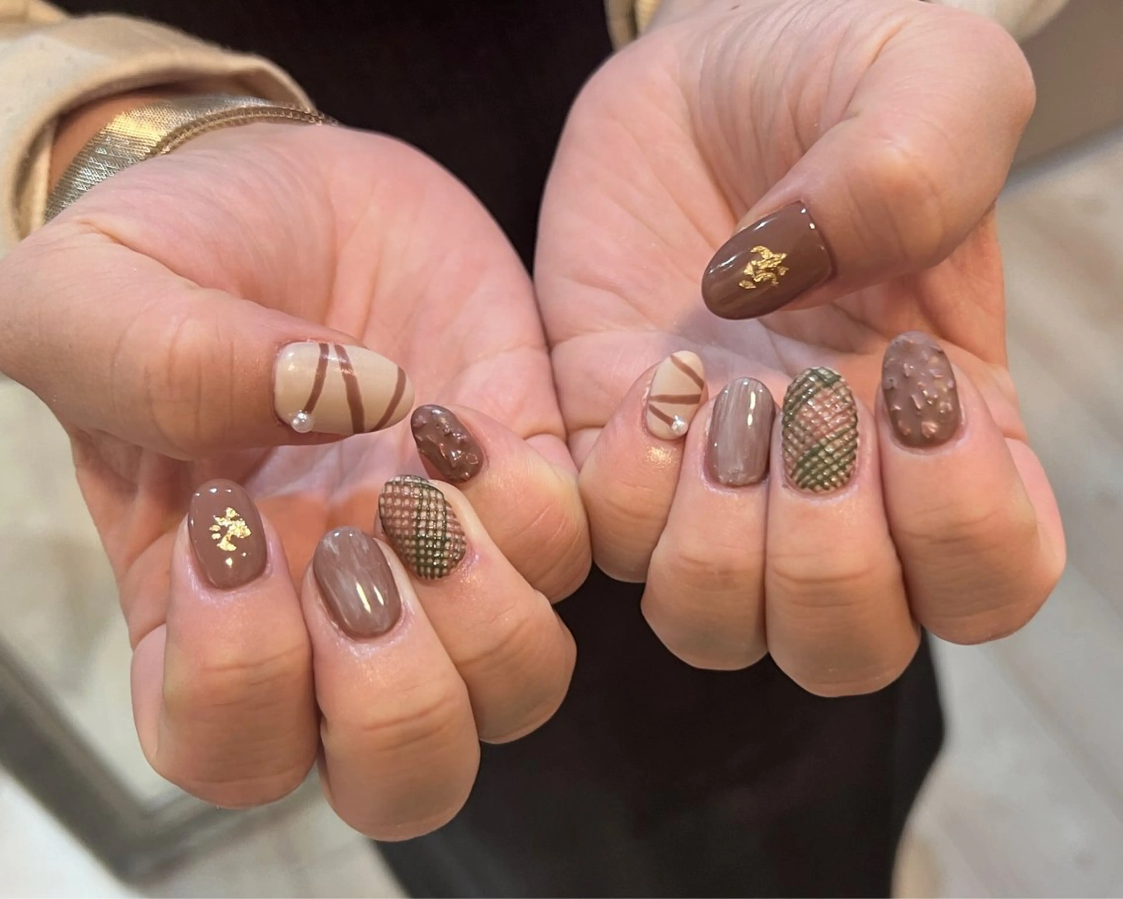 ネイル アートネイル バレンタイン いちじゅう あおいのネイルデザイン