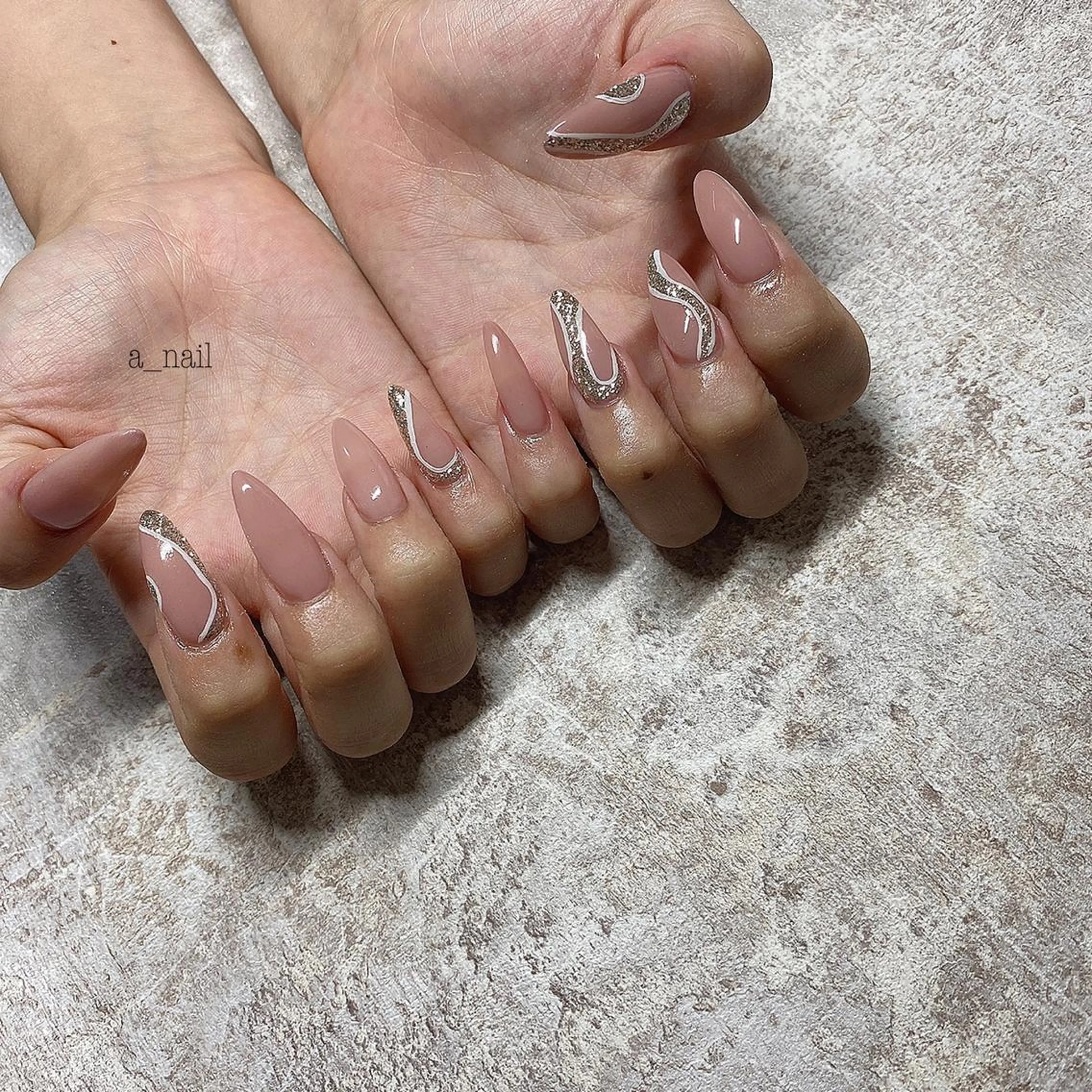 ネイル 菅 恵奈のネイルデザイン